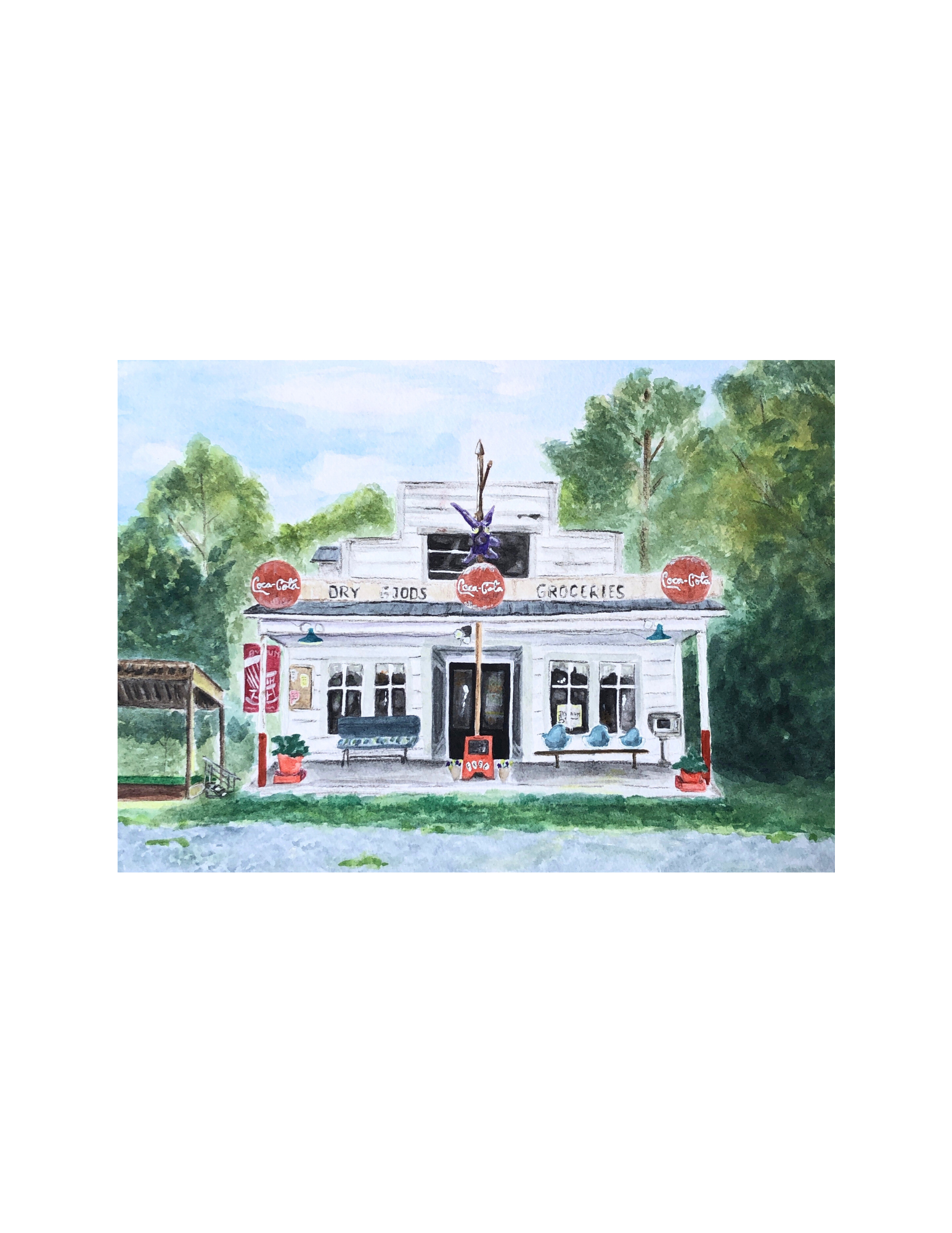 Old Country Store - 5x7 Print