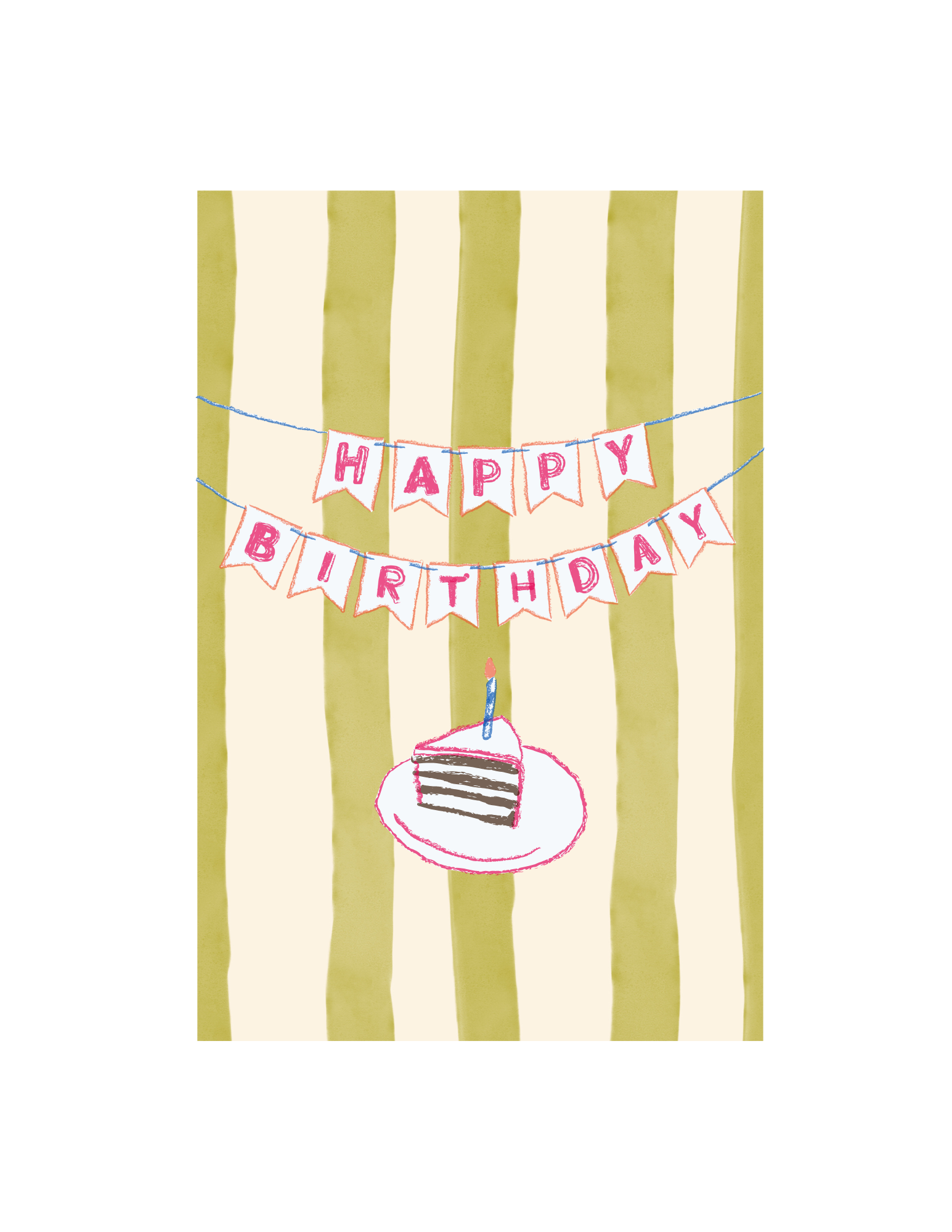 Happy Birthday! - 4x6 Card Digital Download