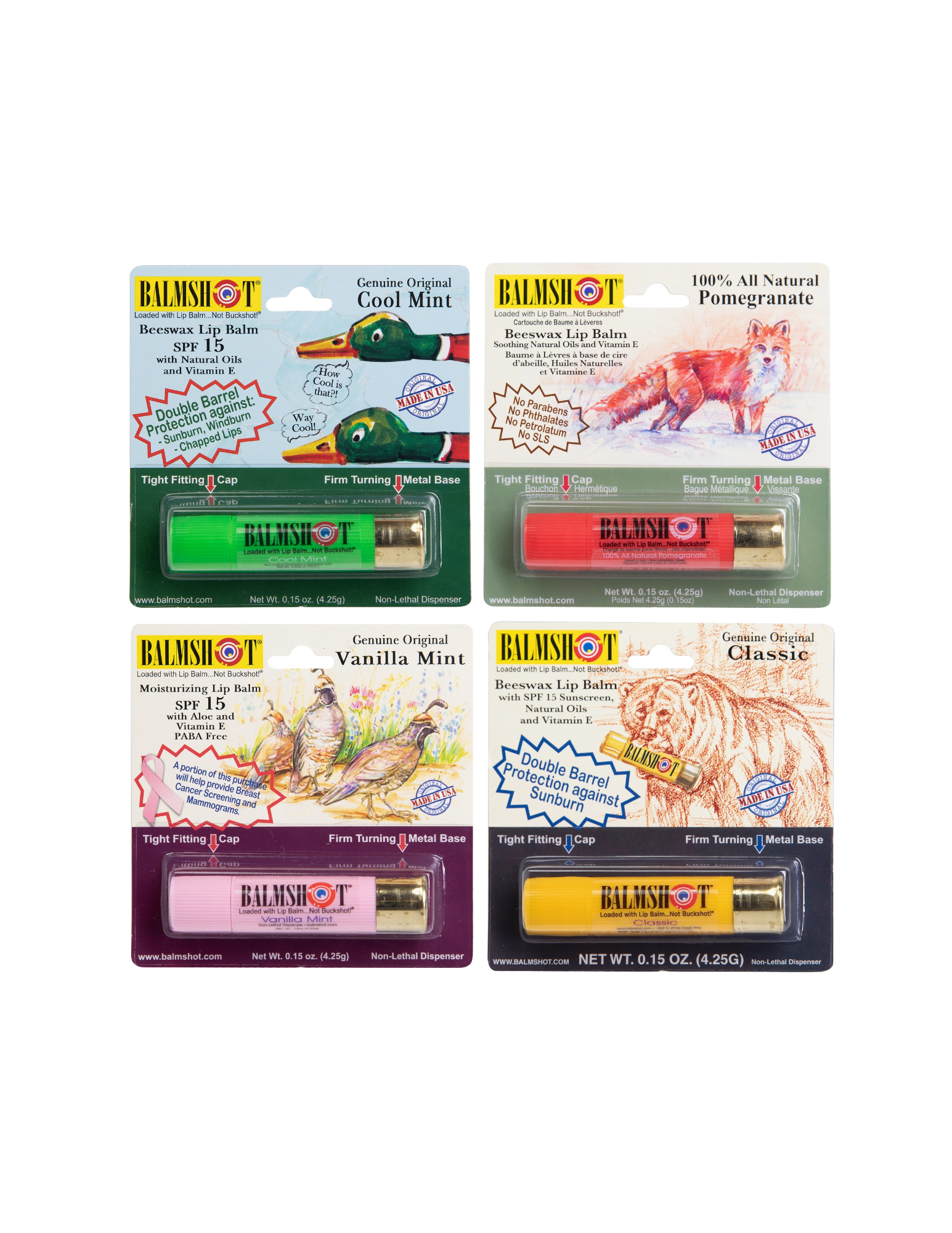 Balmshot Beeswax Lip Balm