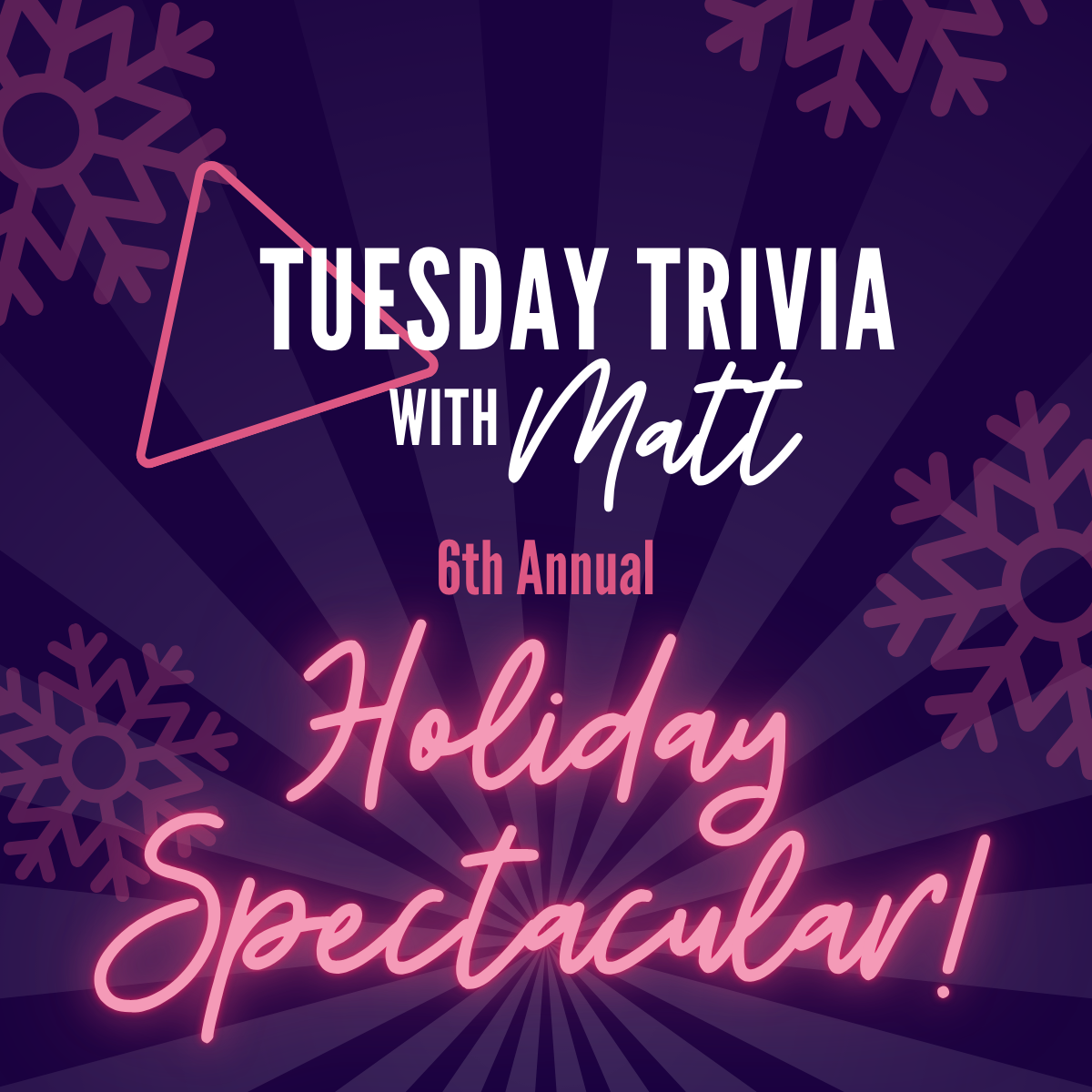 Tuesday Trivia with Matt HOLIDAY SPECTACULAR!