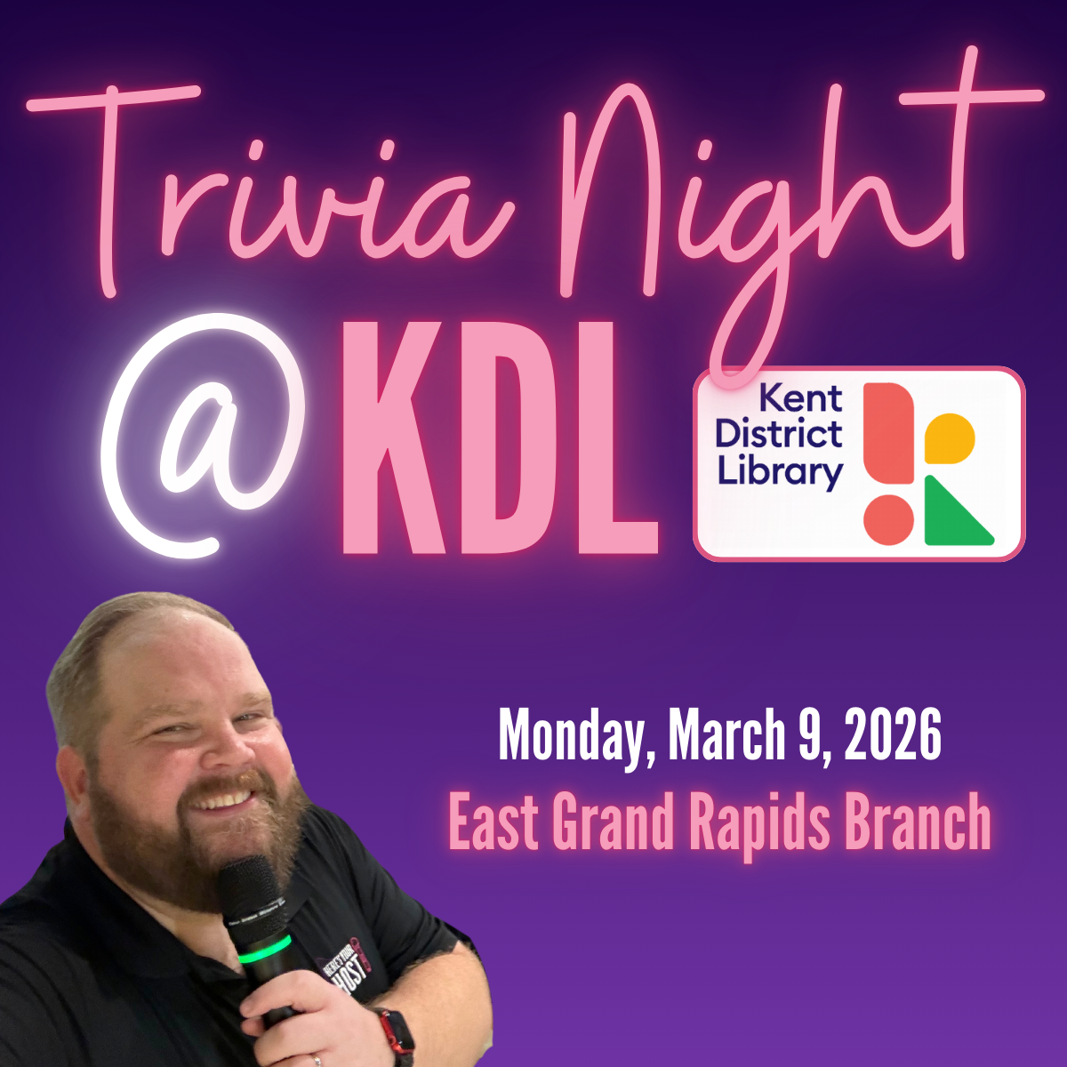 Trivia Night @ KDL: East Grand Rapids Branch