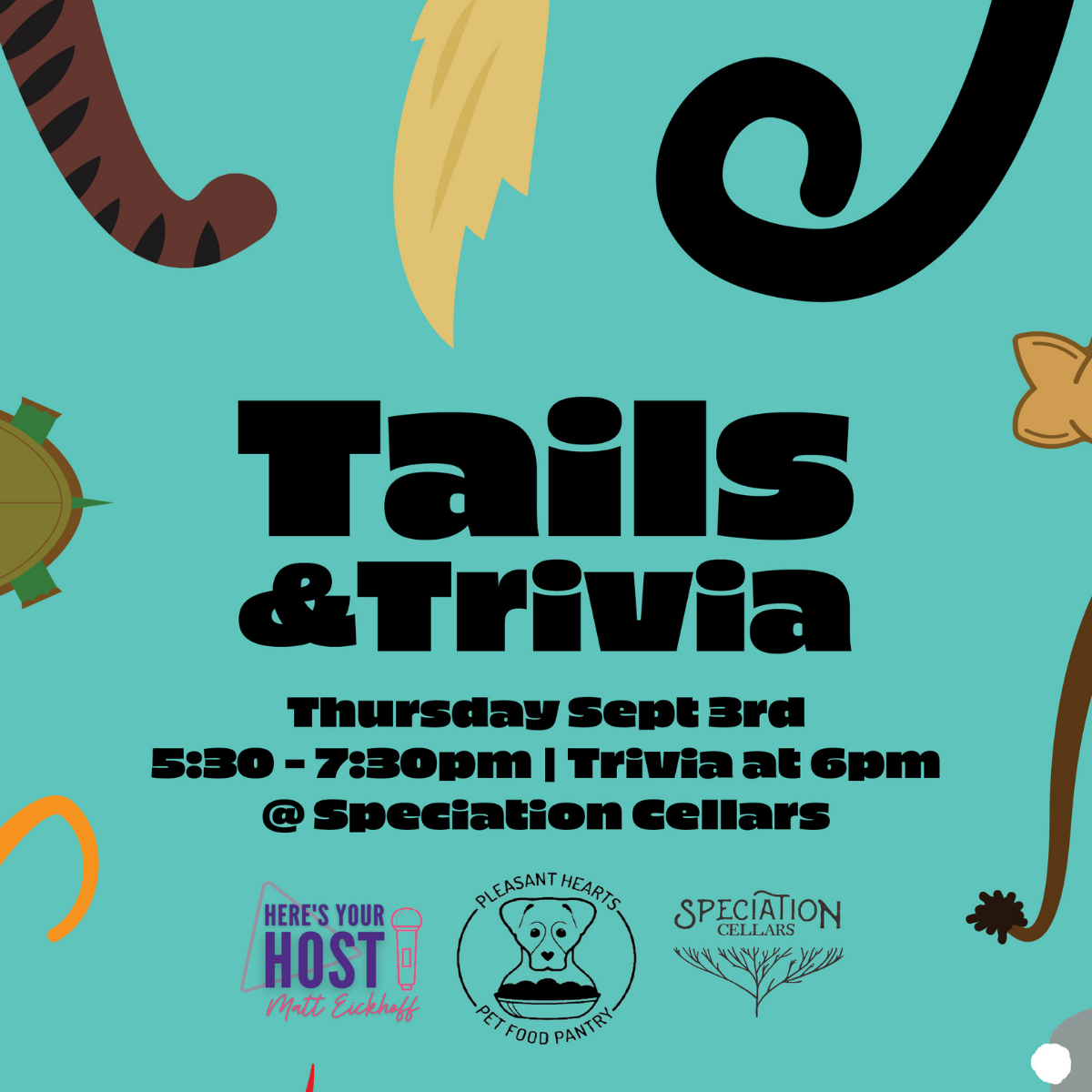 Tails & Trivia: Pleasant Hearts Pet Food Pantry Fundraiser!