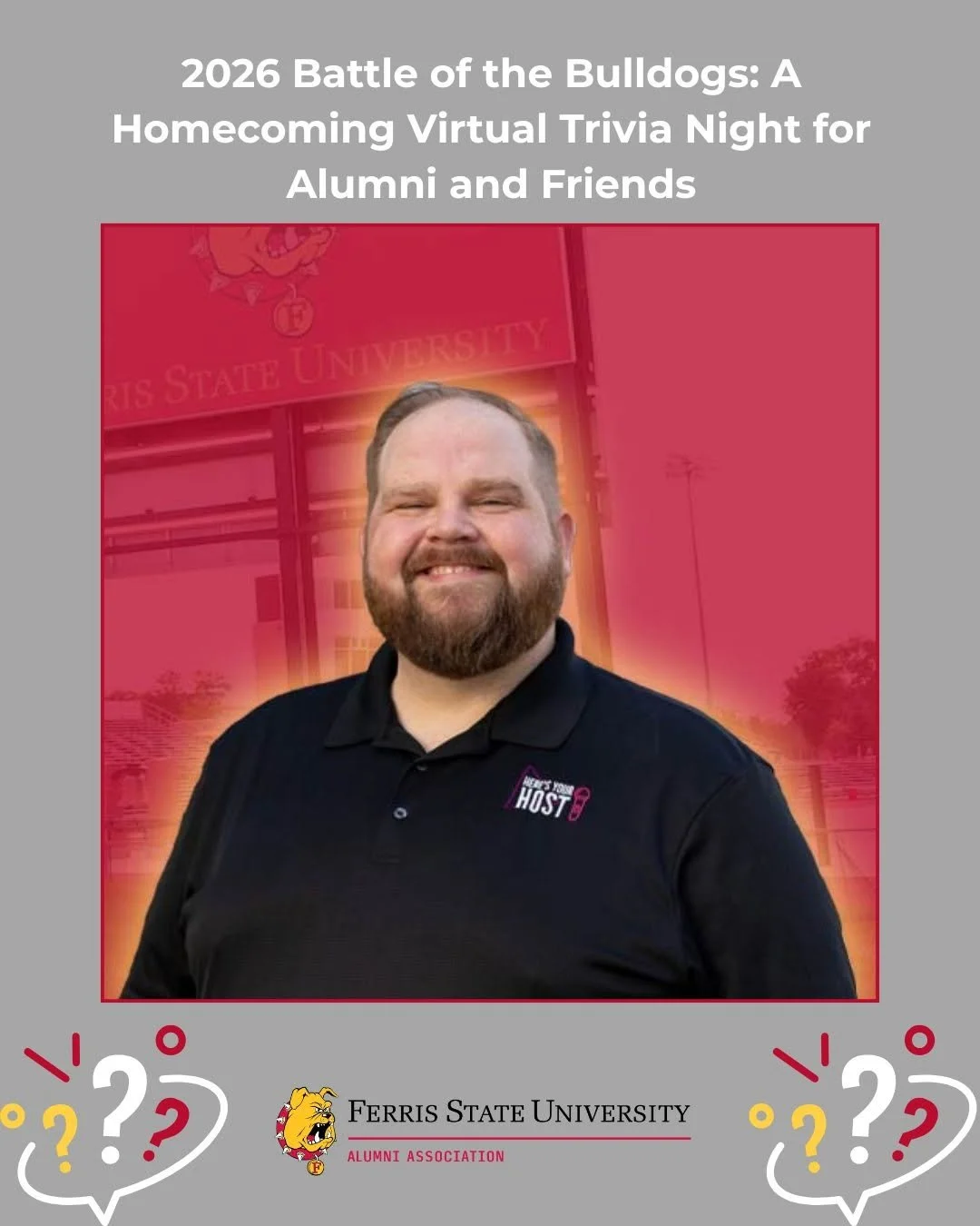 “Battle of the Bulldogs” Virtual Trivia for Ferris State Homecoming 2026!