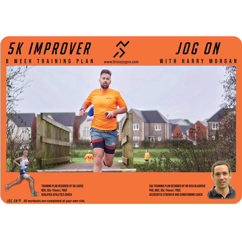 Training Plans 📝 — JOG ON
