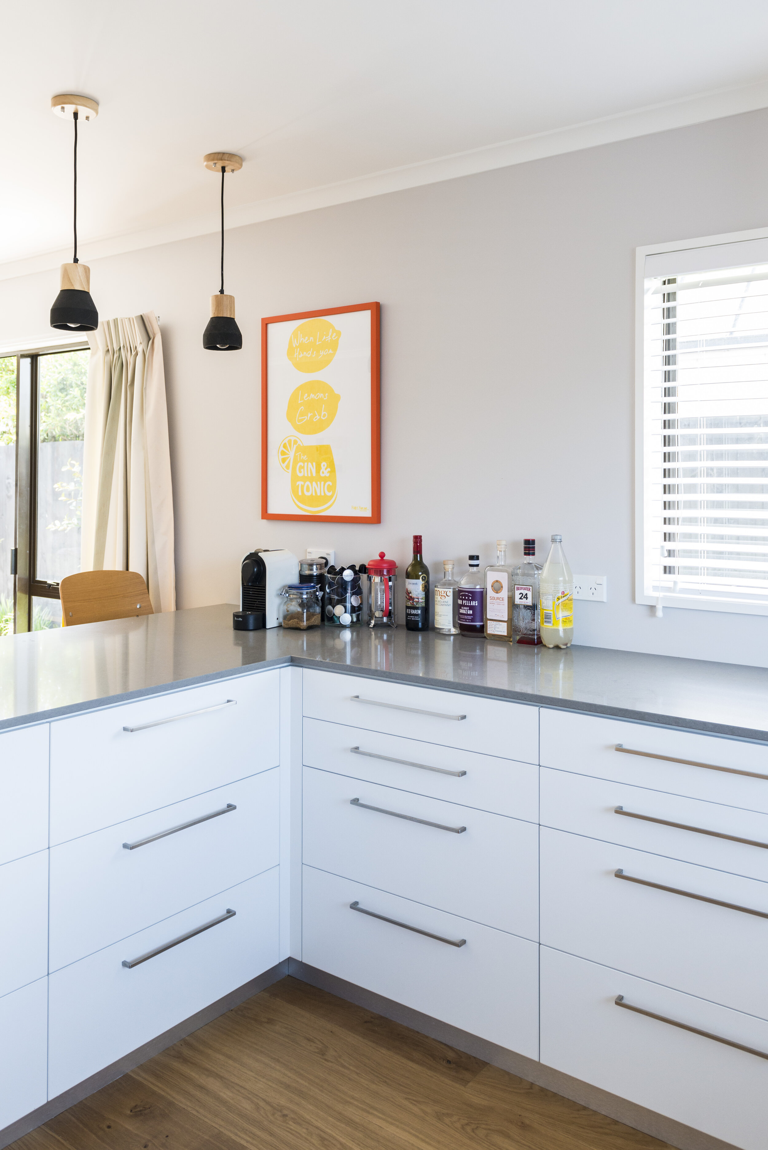 Storage and bench space are key design elements in any kitchen renovation.