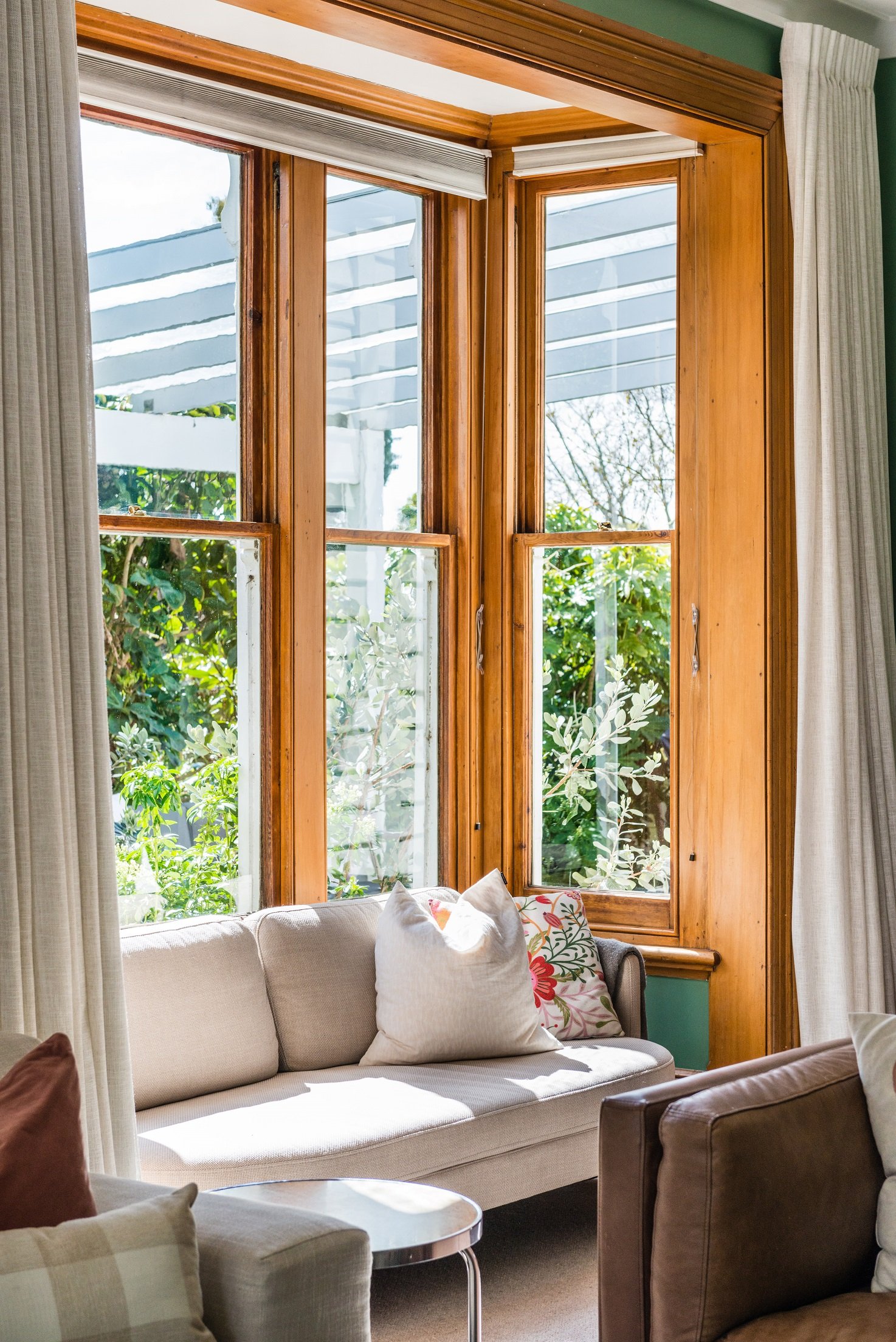 Retaining original features where possible in this beautiful villa renovation in Christchurch.