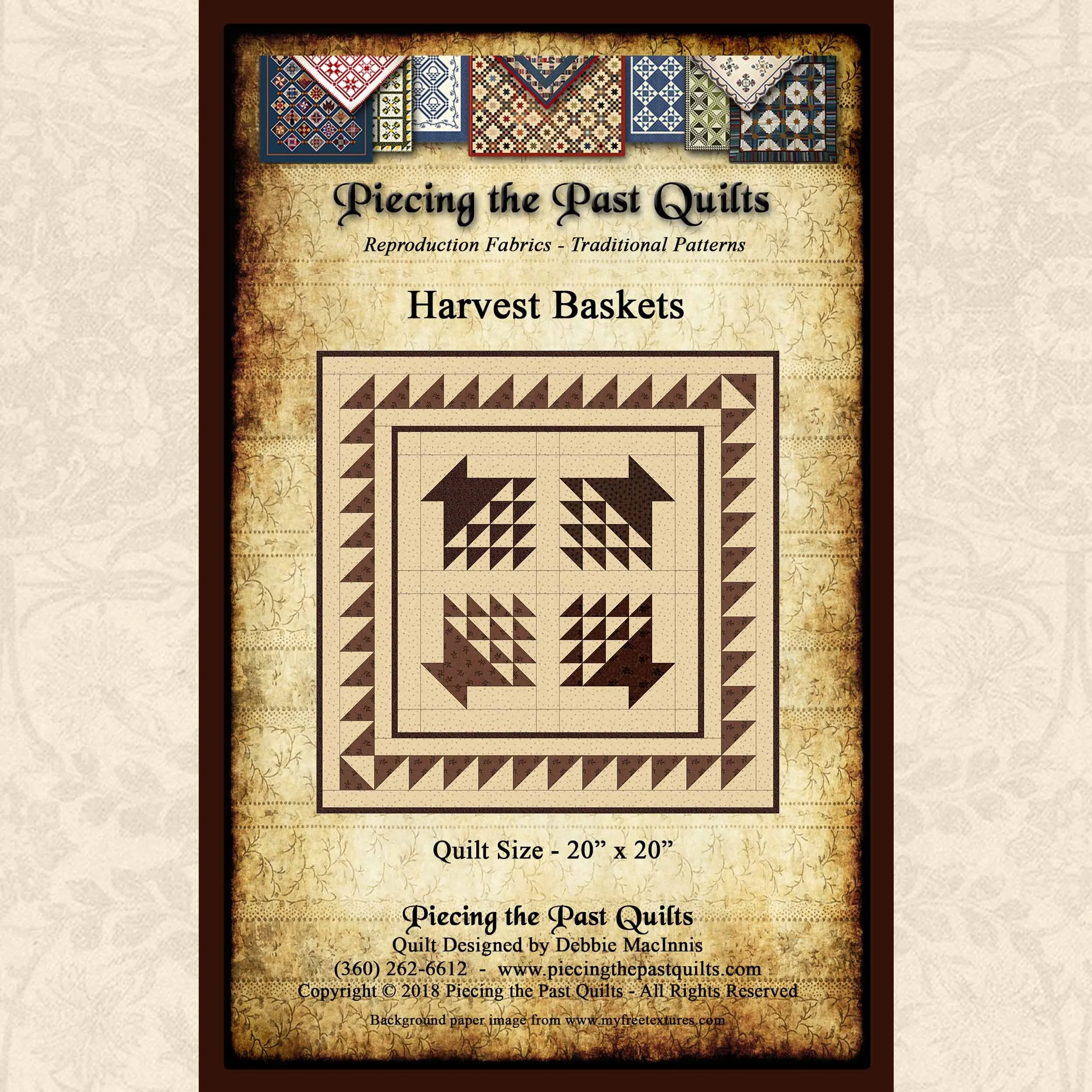 Harvest Baskets Pattern Download