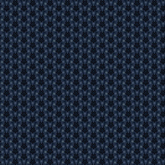 Old Blue Calicos 0206-Dark Blue