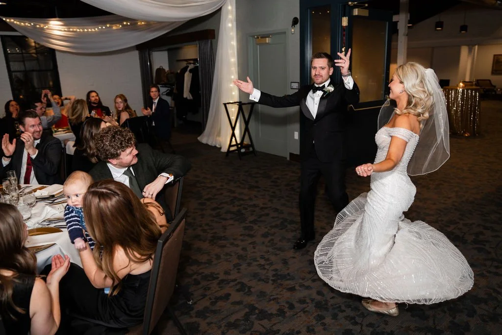 Confluence Hotel grand wedding entrance