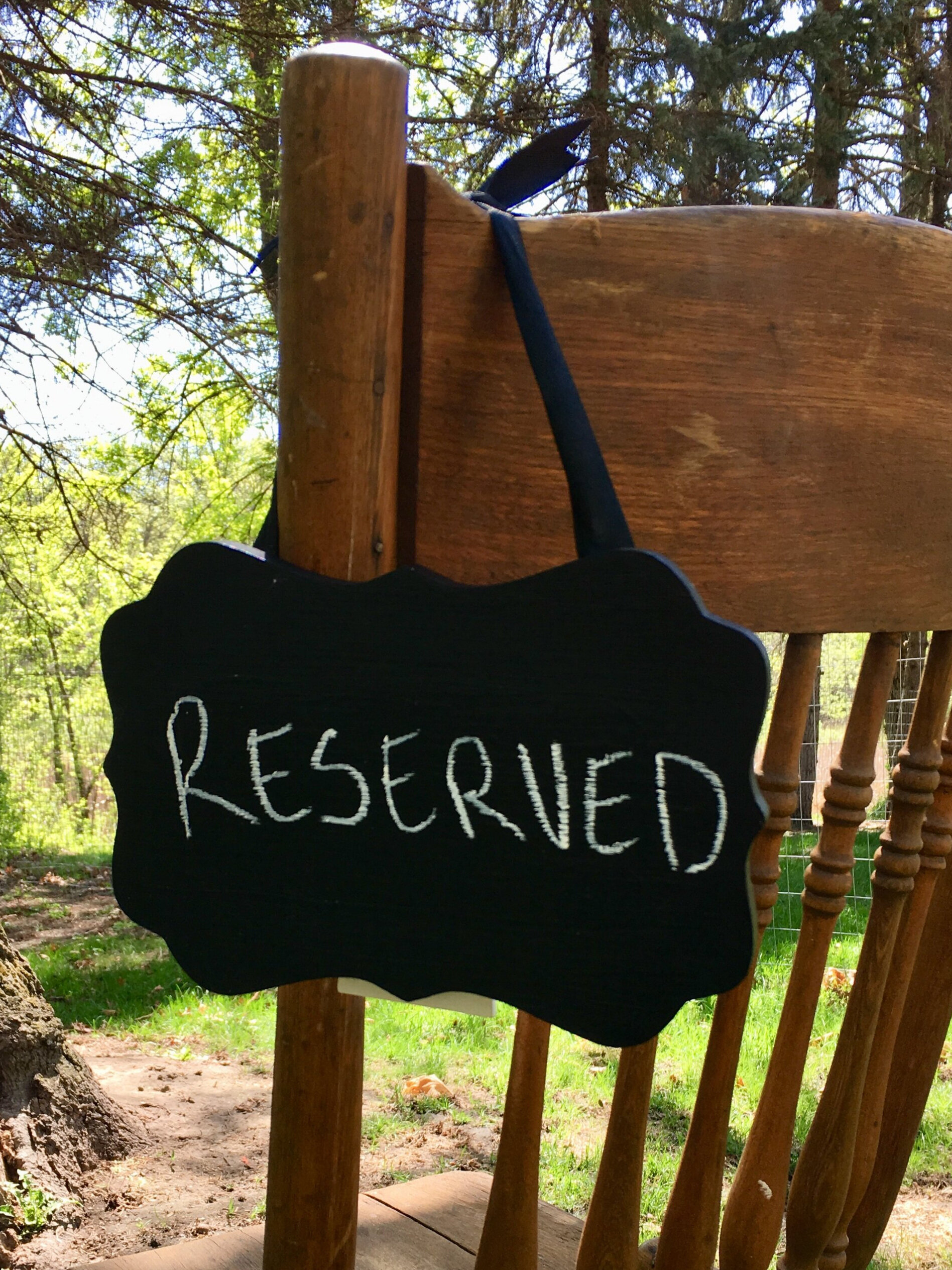 Hanging Chalkboard (#1168)