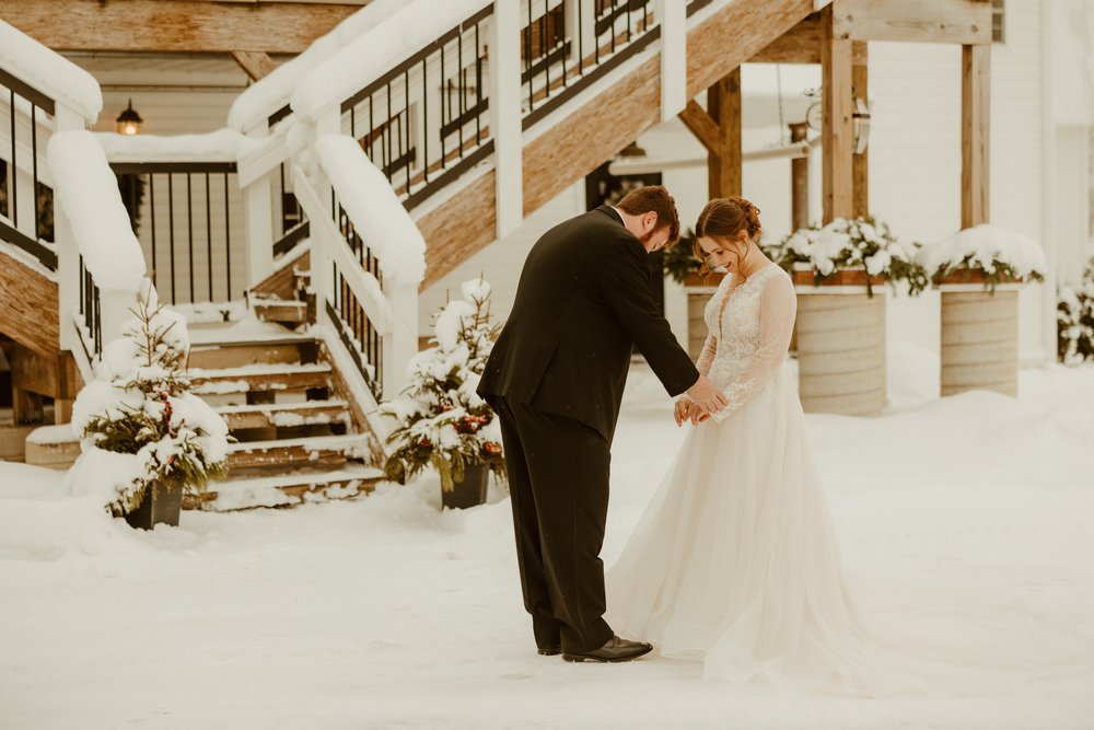 minnesota furber farms winter wedding bride and groom first look photos by madison delaney photography_-89.jpg