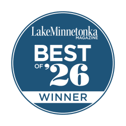 Number one Lake Minnetonka wedding coordinator award badge