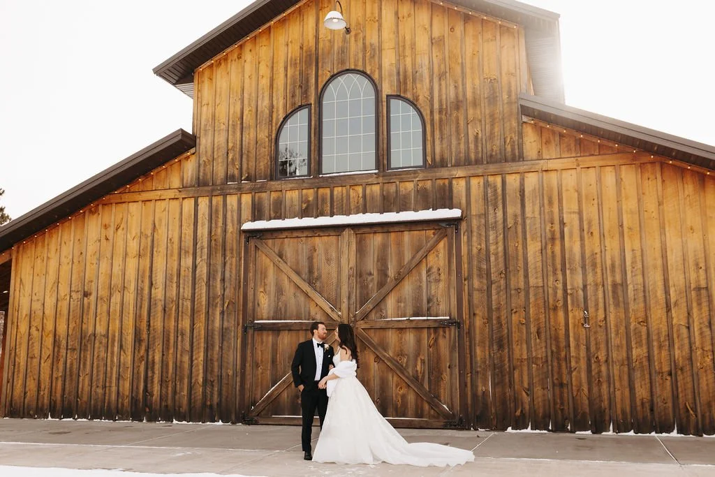 Creekside Farm winter wedding venue