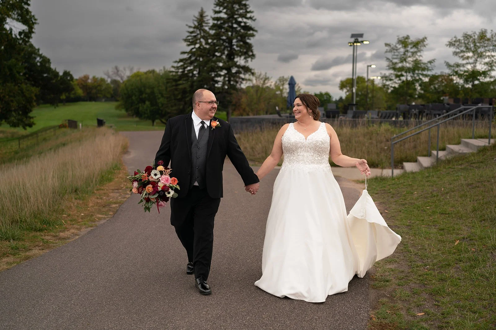 Jen + Bret Brookview Golden Valley — Rustic Elegance