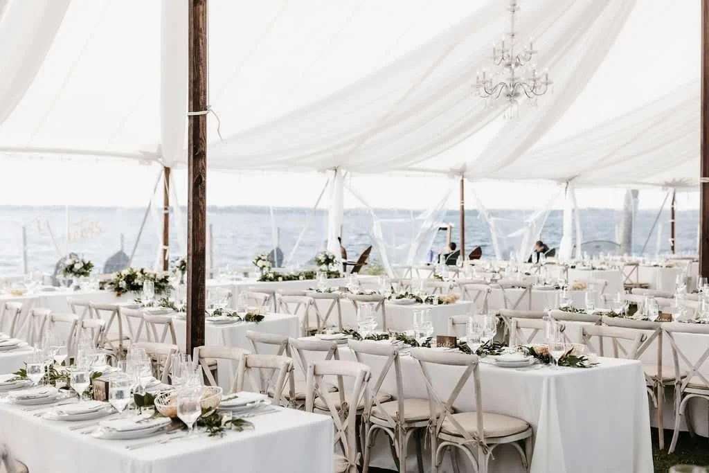 Lake Minnetonka backyard wedding