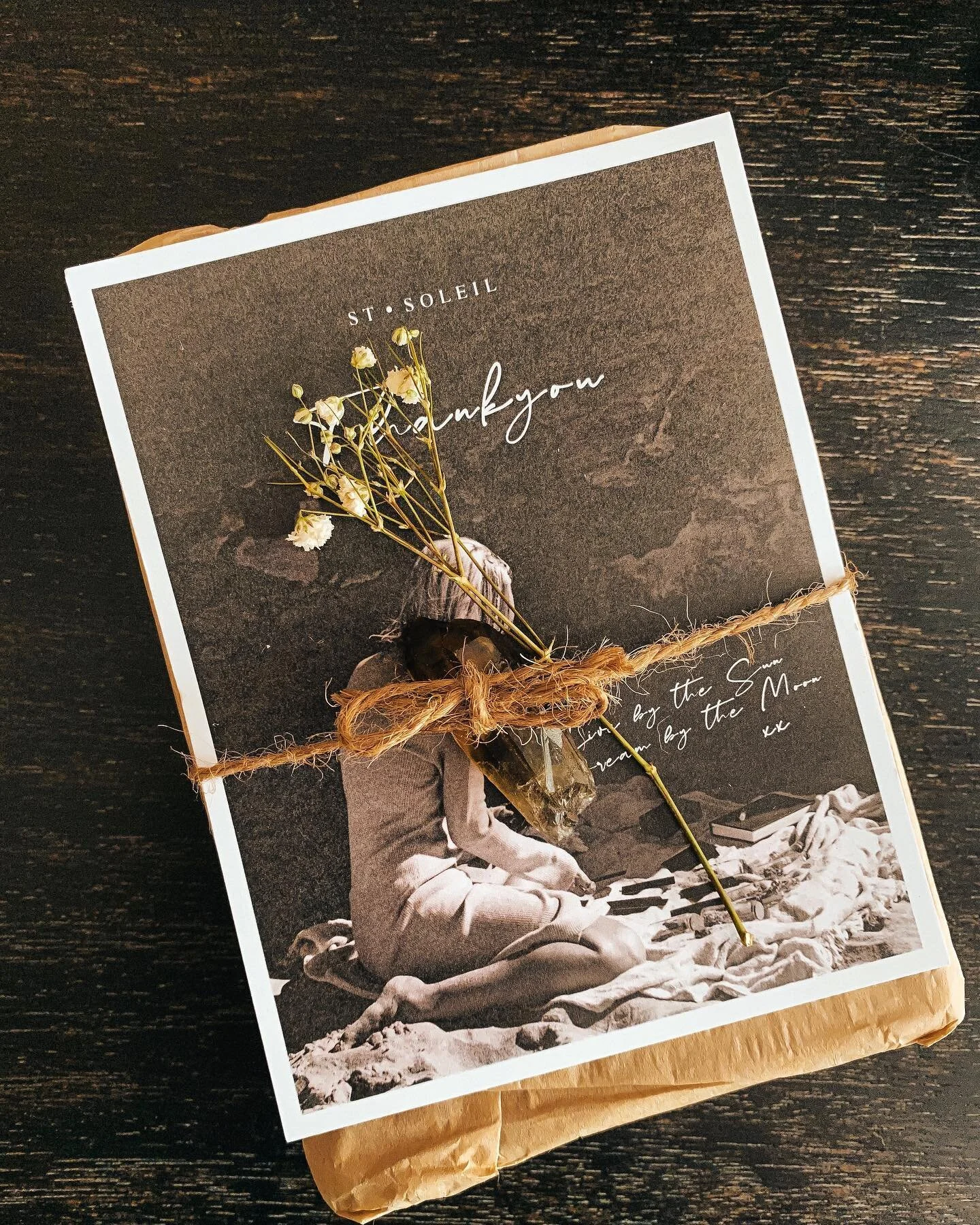 I Love 💕 it when companies take the time to package and wrap things with beauty and love. The attention to detail on this little package delighted my soul before I ever even opened it. Thank you BringersOfTheDawn on Etsy.  The pride and love you put