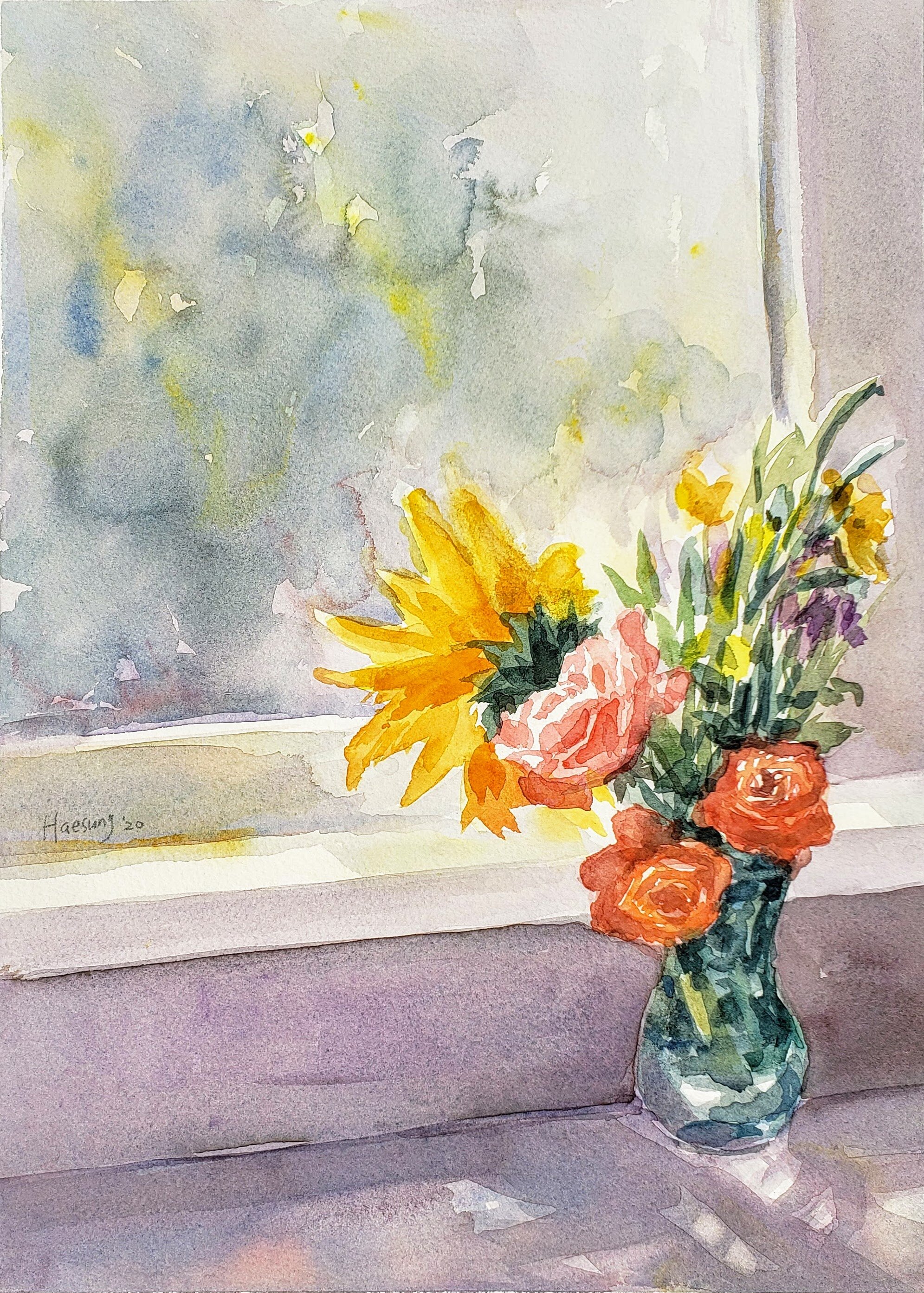"Kitchen Window II"
- 12 x16"