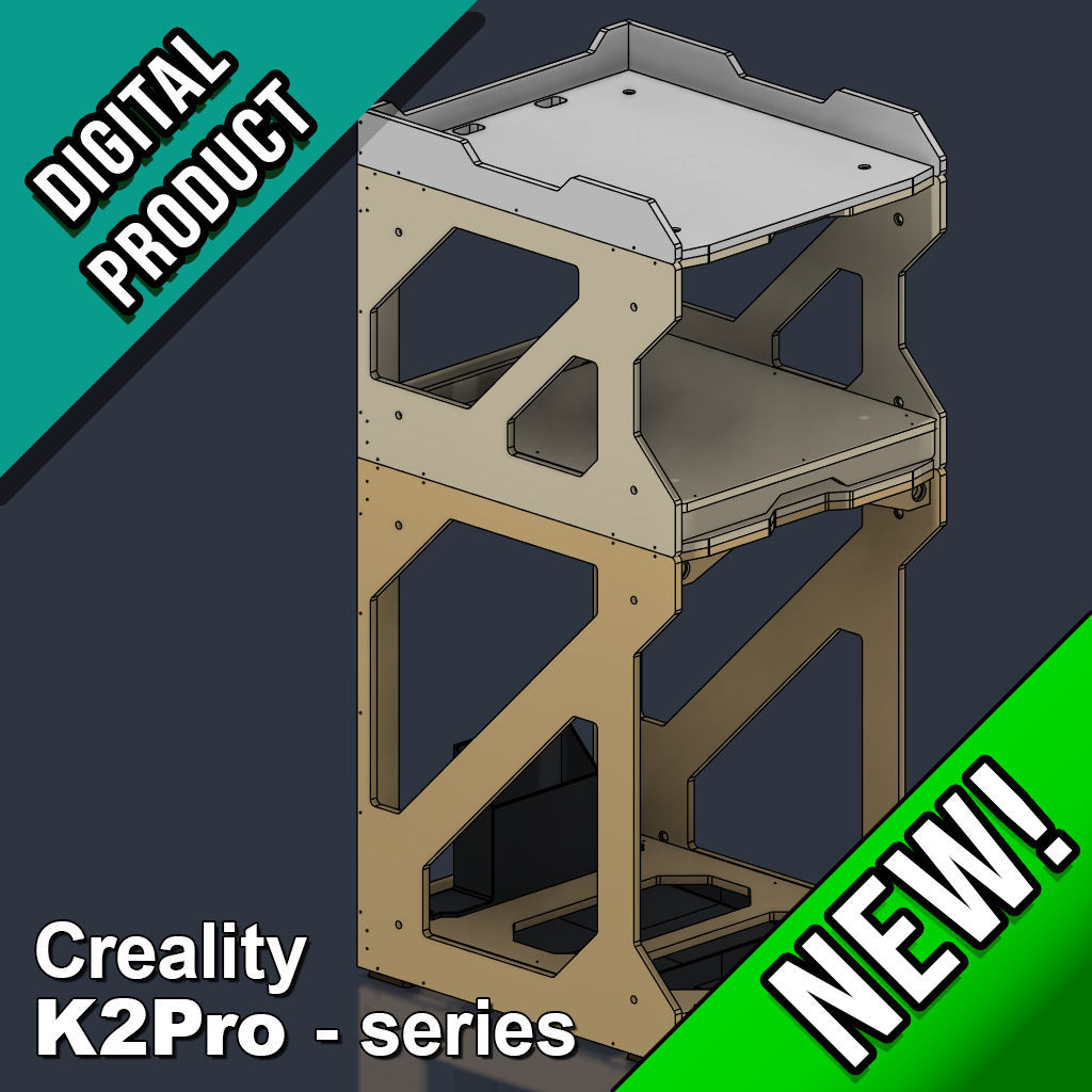 K2Pro Printer Stand for Creality printers (Digital Files)