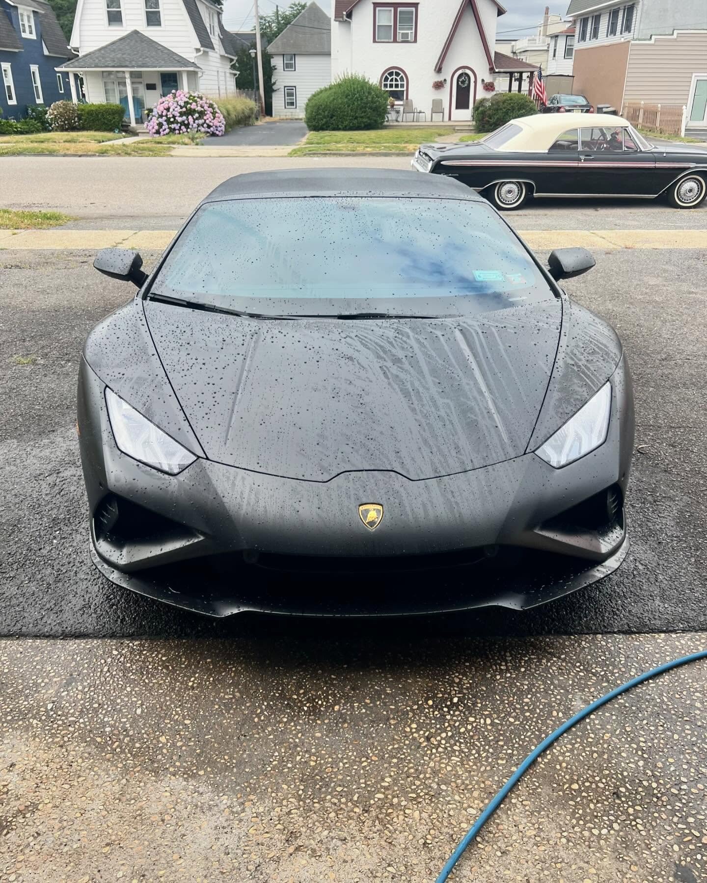 Lamborghini Hurricane Evo in for a special treatment. #lamborghini #lamborghinihuracan #droptop #jerseyshore #jersey #belmar #belmarbeach #accreditation #accredited