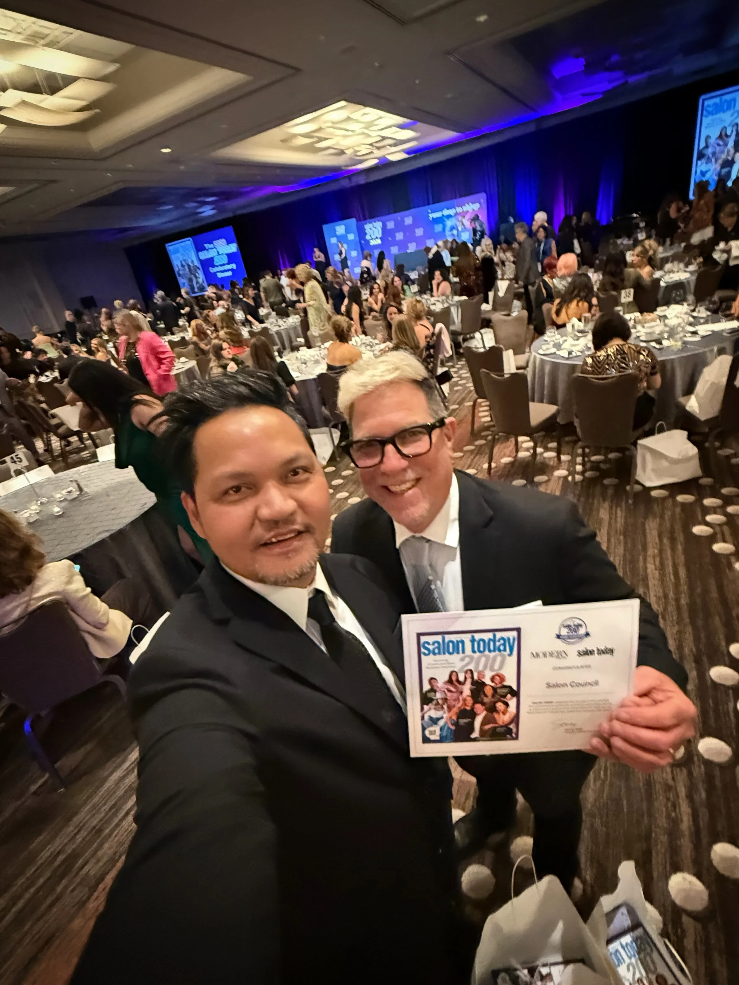 Still overwhelmed from last night&rsquo;s celebration🏆

For the 4th consecutive year, our salon business, Salon Council, has been recognized as one of the 2026 Top 200 Salons in North America.

We are incredibly grateful for our hardworking team and