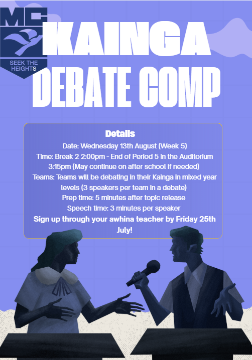 Kainga Debate competition