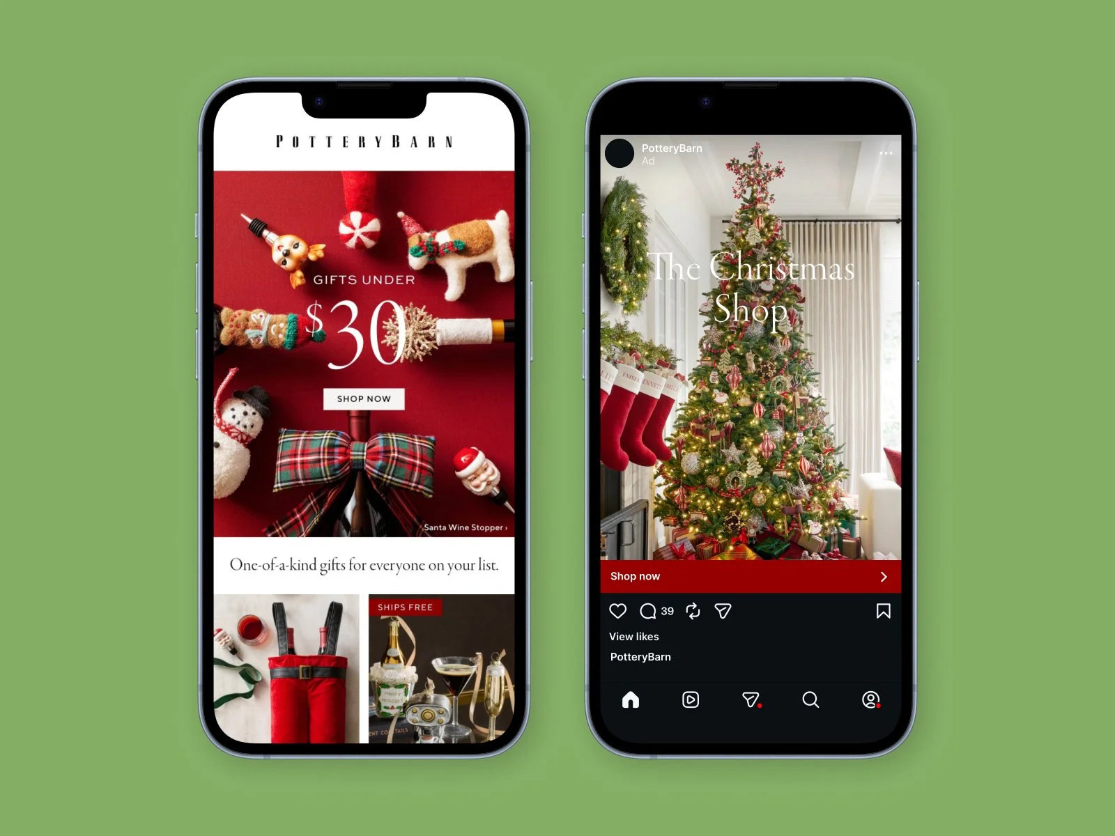 Pottery Barn Holiday