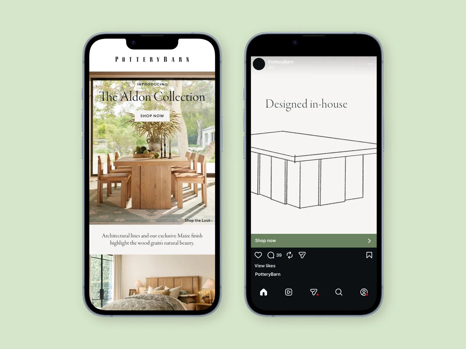 Pottery Barn New Furniture Collections