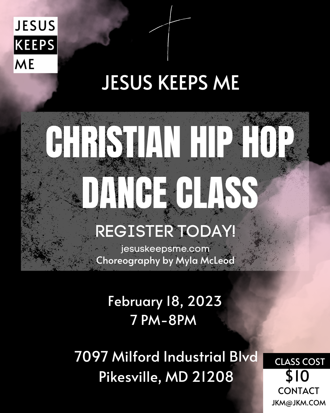 Jesus Keeps Me Dance Class