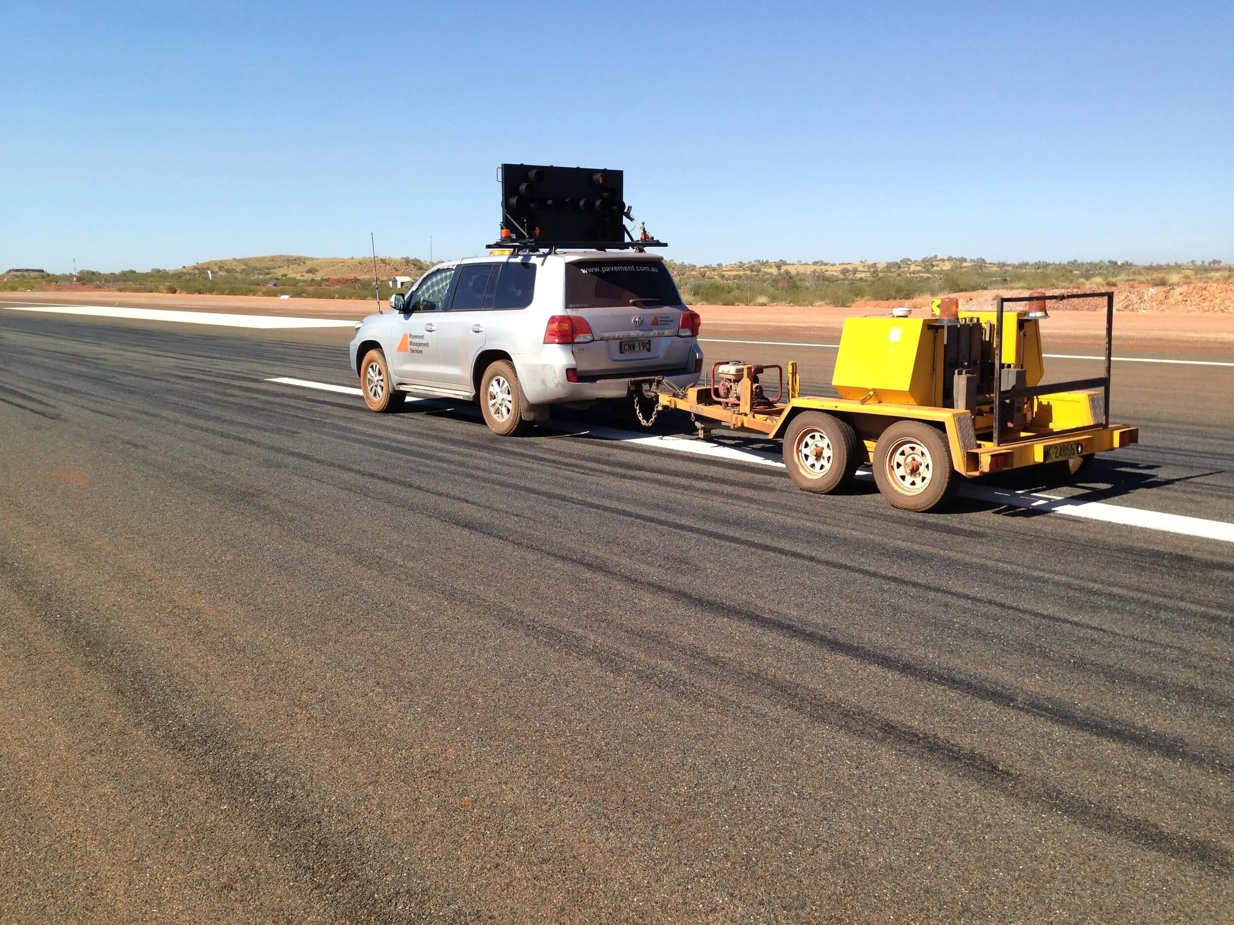 Falling Weight Deflectometer (FWD) — Pavement Management Services