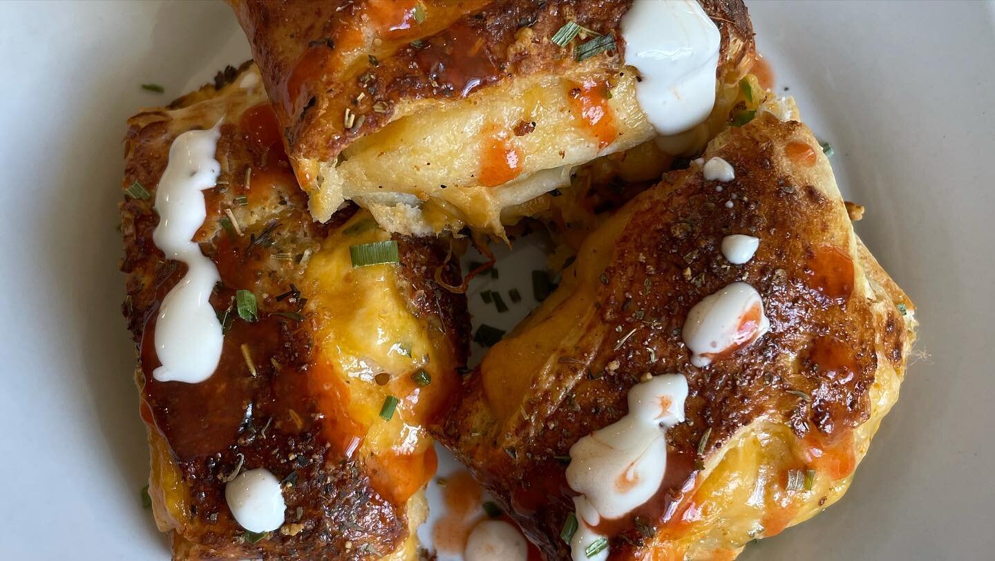 Buffalo Chicken Stromboli

It&rsquo;s still football season, which means there are still game day recipes to discuss!

This one is really all about assembly! So I tried to take a little video for y&rsquo;all to show you how to tuck in your &lsquo;bol