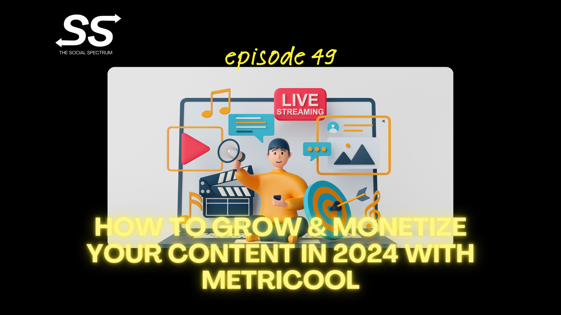 How to Grow &amp; Monetize Your Content in 2024 with Metricool [episode 49]