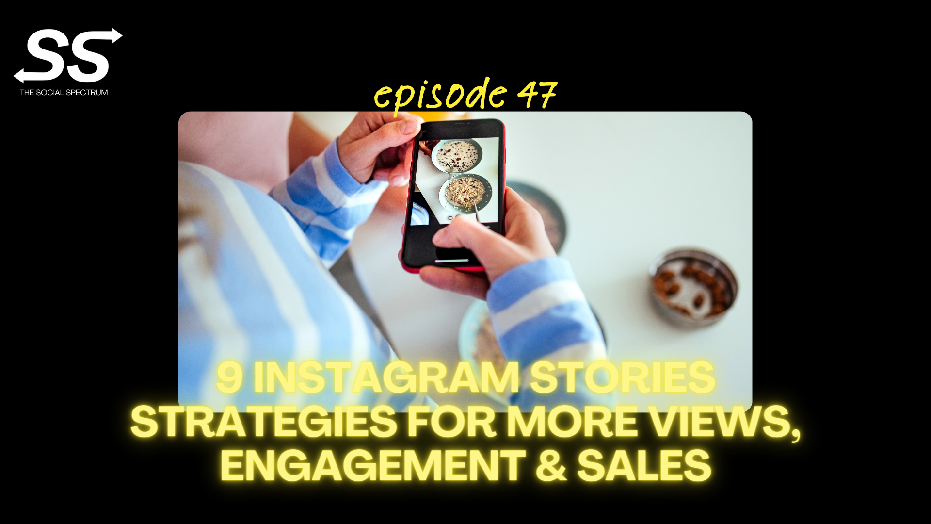 Someone taking an aerial photo of their breakfast bowls