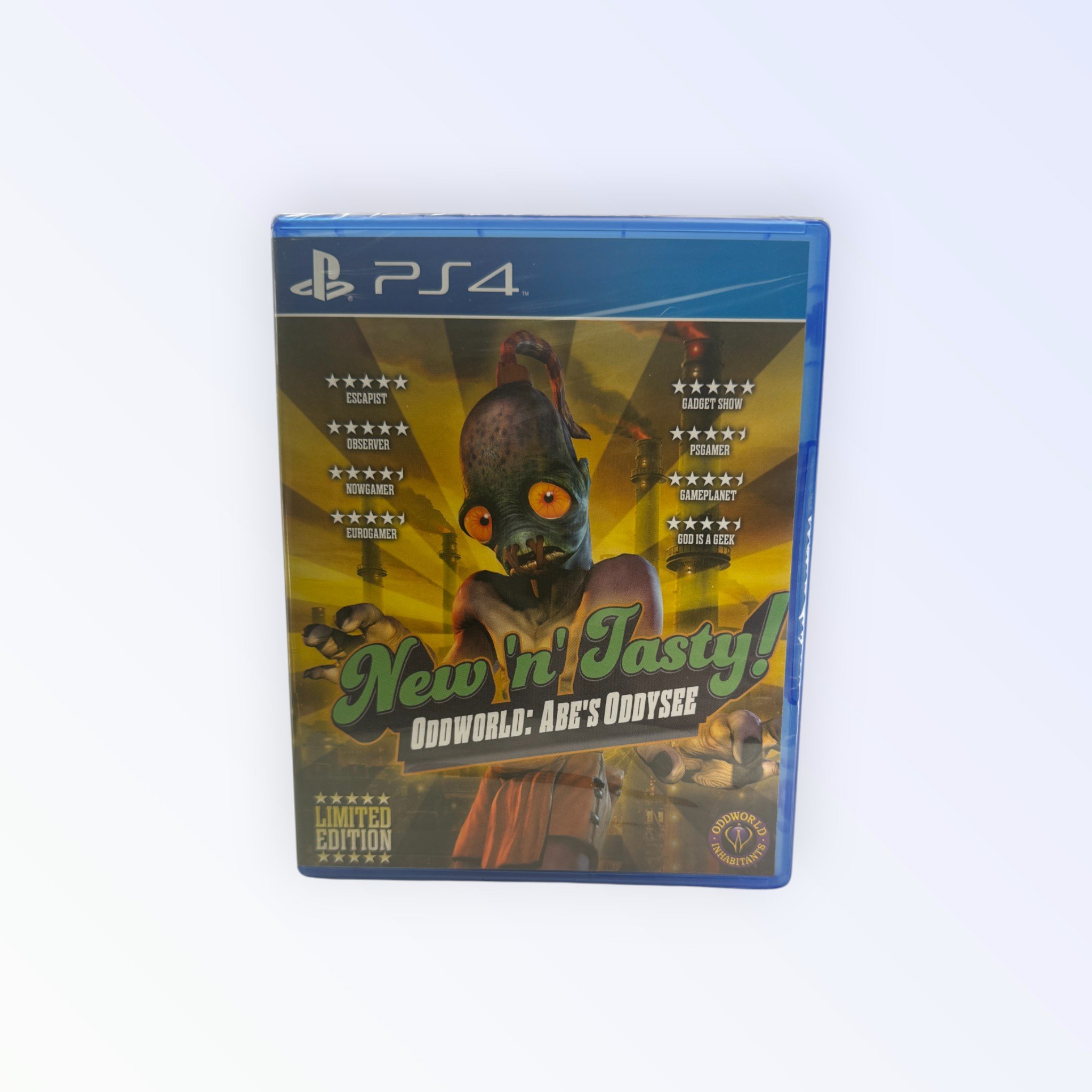 Oddworld: Abe’s Oddysee – New ’n’ Tasty (PlayStation 4) – Sealed