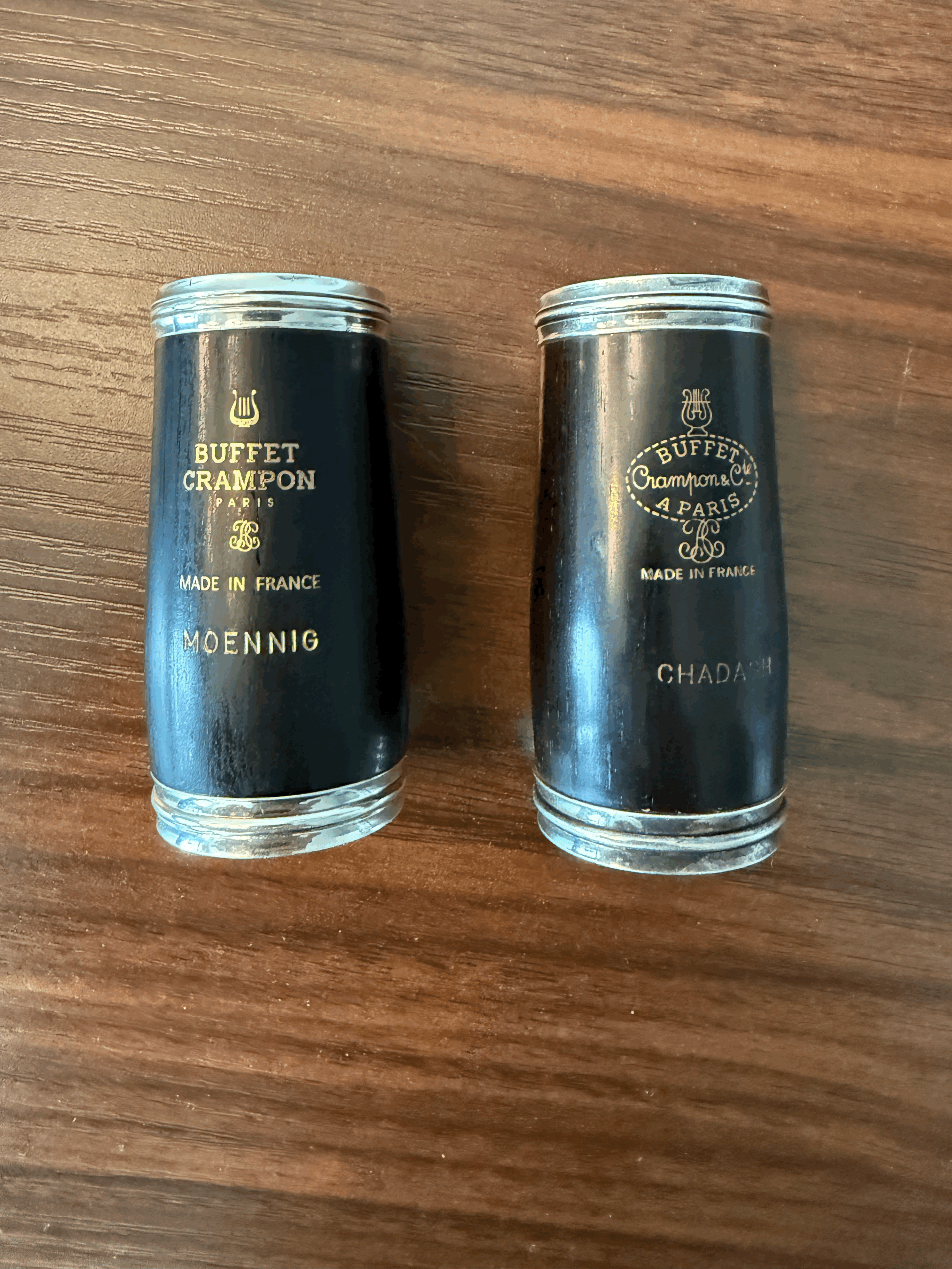 Clarinet Barrels: Chadash vs. Moennig