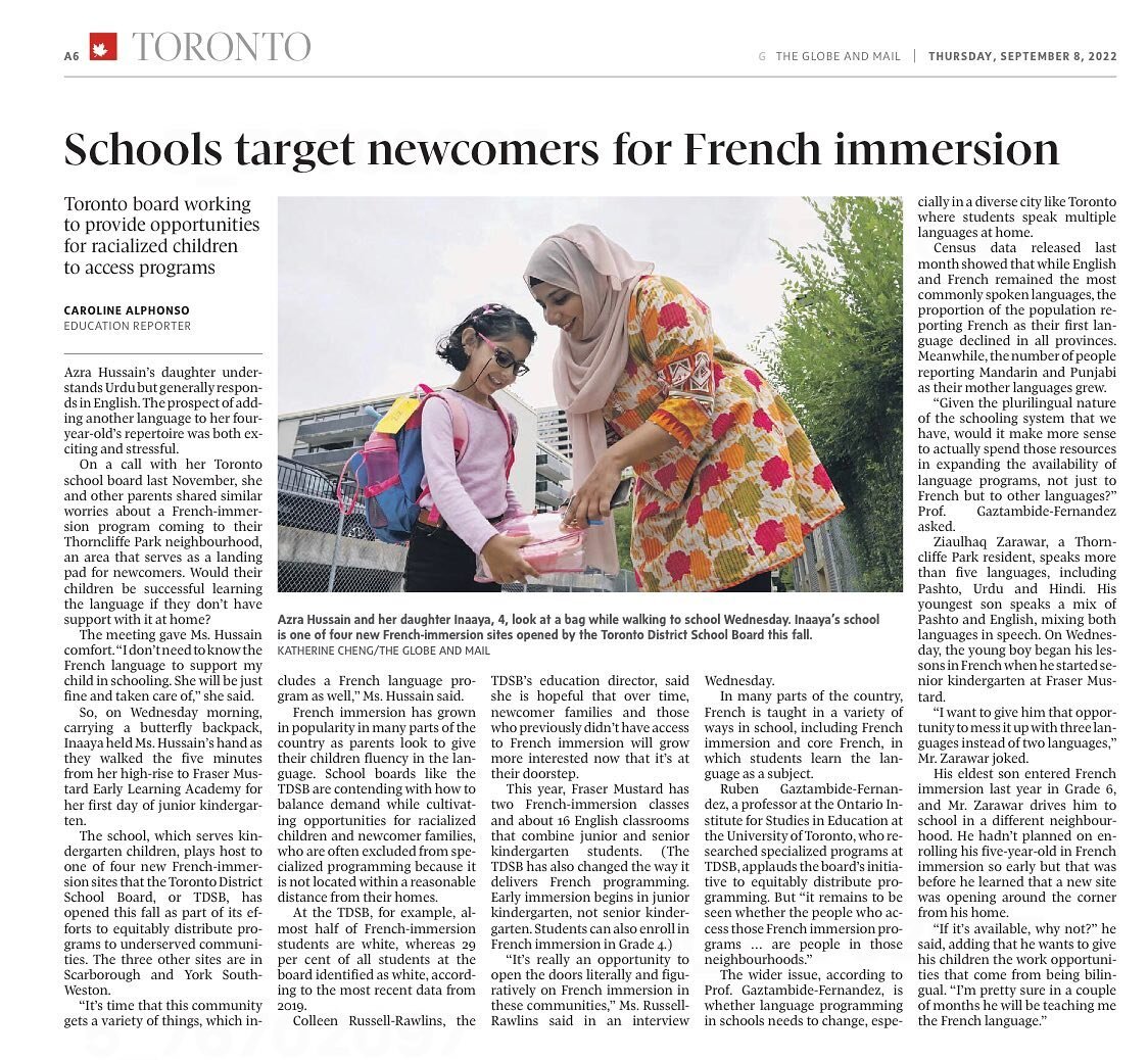 Awesome to see photos by mentee @katherinekycheng in the @globeandmail