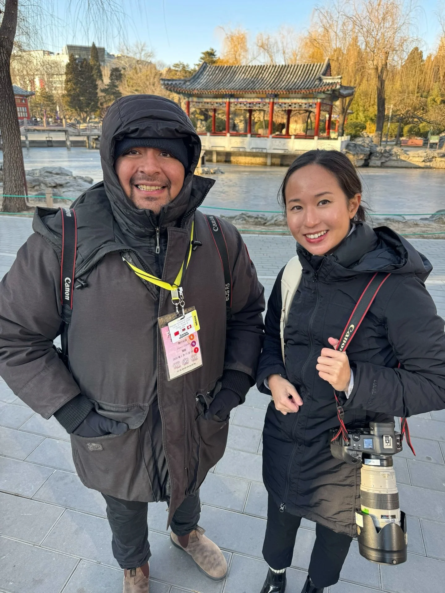 #RUFmembers Jessica Lee and Carlos Osorio were both in Beijing covering Prime Minister Mark Carney&rsquo;s visit to China.