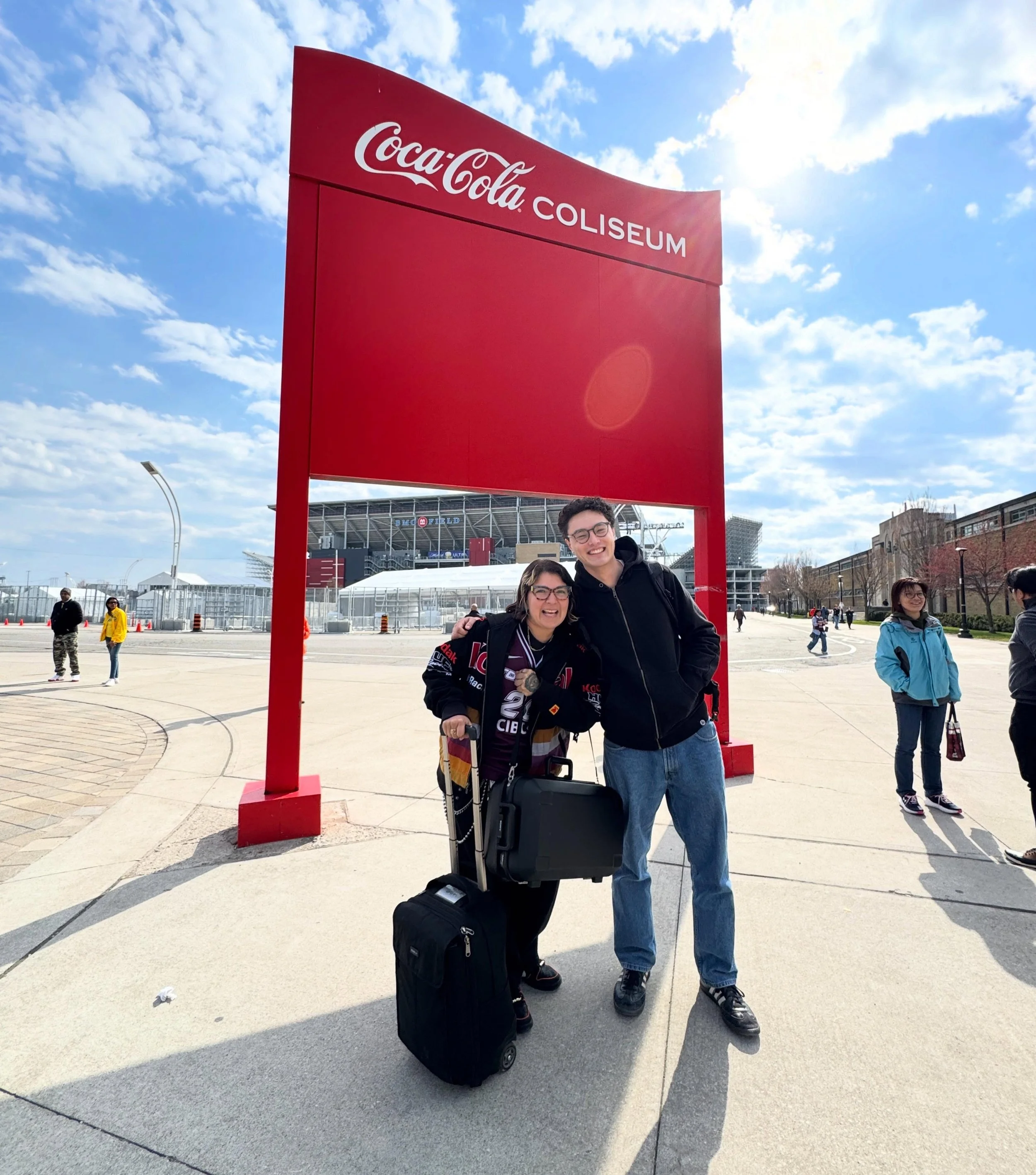 #RUFMembers @lapir0 and @knewmphoto are ready to document the inaugural @torontotempo game.
Can&rsquo;t wait to see the moments you create and the energy you bring to this historic opener!