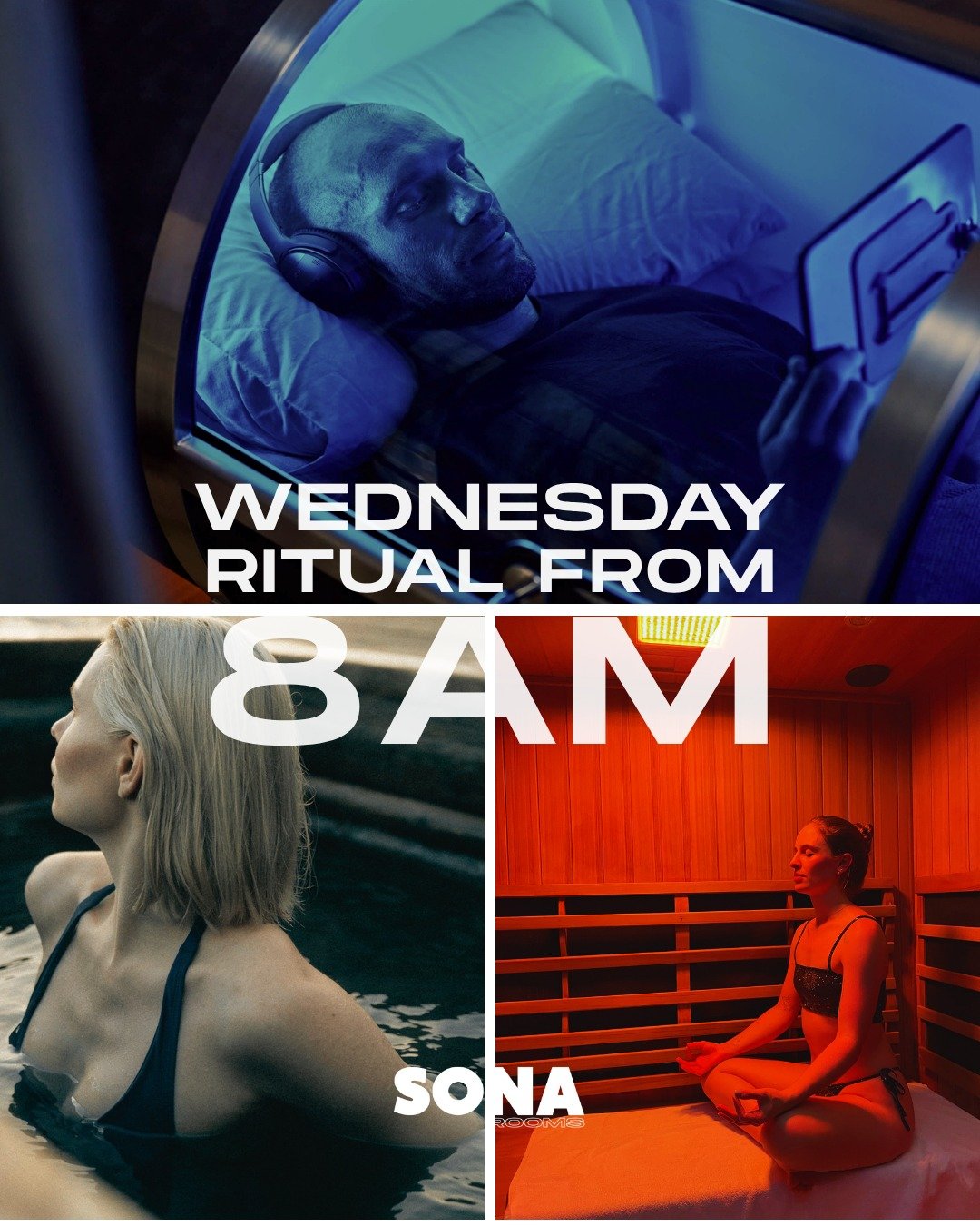 An Earlier Start to Your Wednesday 
As the season shifts and mornings turn crisp, we&rsquo;re opening our doors a little earlier. 
Your mid‑week reset, done before the day even begins. Pick your ritual and enjoy it all with our Weekday Concession.

~