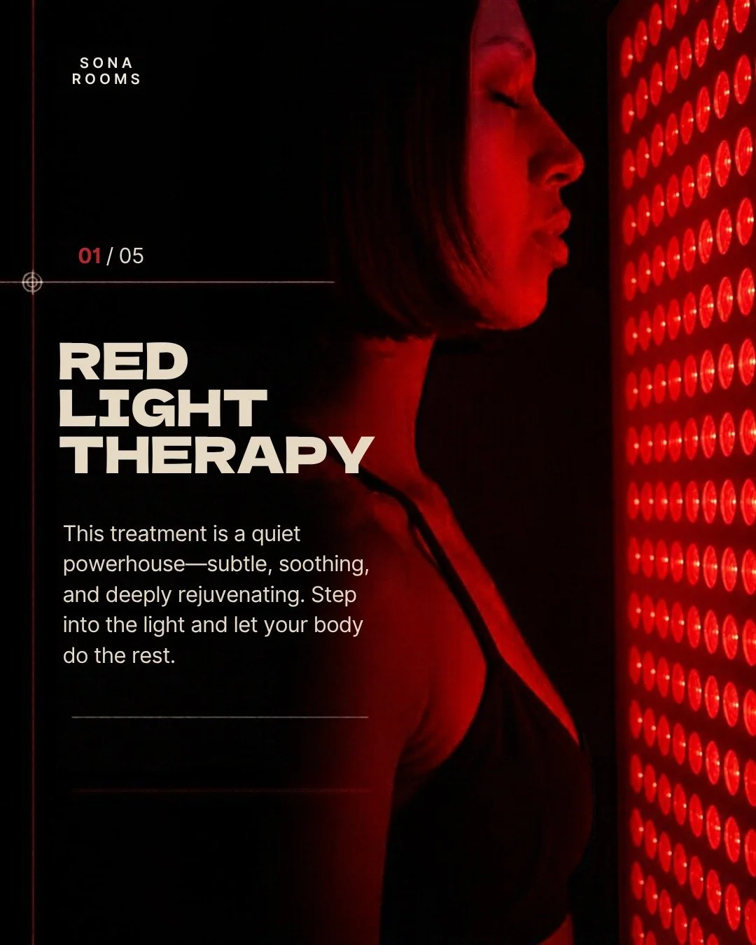 Red Light Therapy is a gentle, non-invasive treatment using targeted wavelengths of red and near-infrared light to support cellular regeneration and skin vitality.

If the enclosed nature of our Oxygen Therapy Airpod isn't your thing, or the heat of 