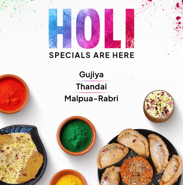 Holi Festive Specials at Chatkazz