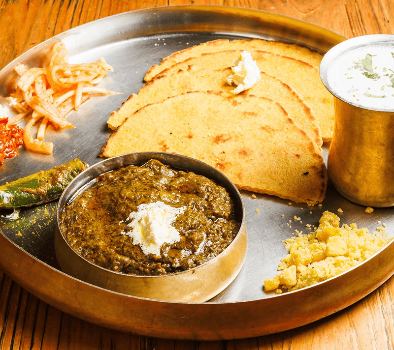 Sarso da Saag & Makki di Roti - A True Winter Favourite