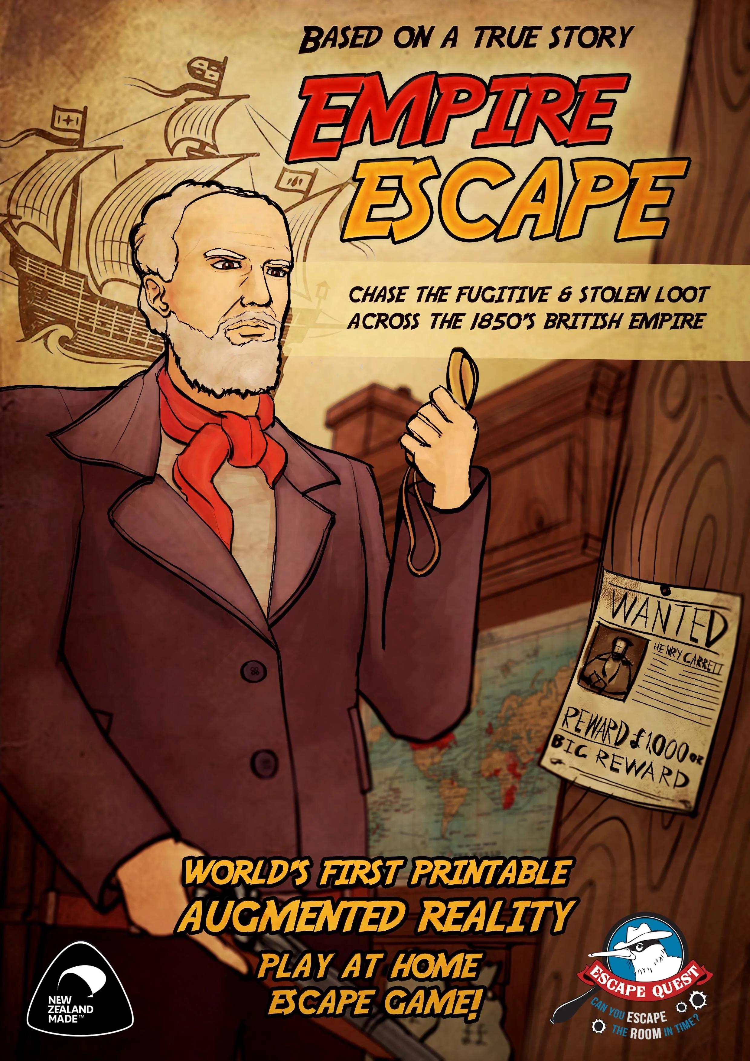 Play At Home Escape Room Game — Escape Quest Queenstown Escape Rooms