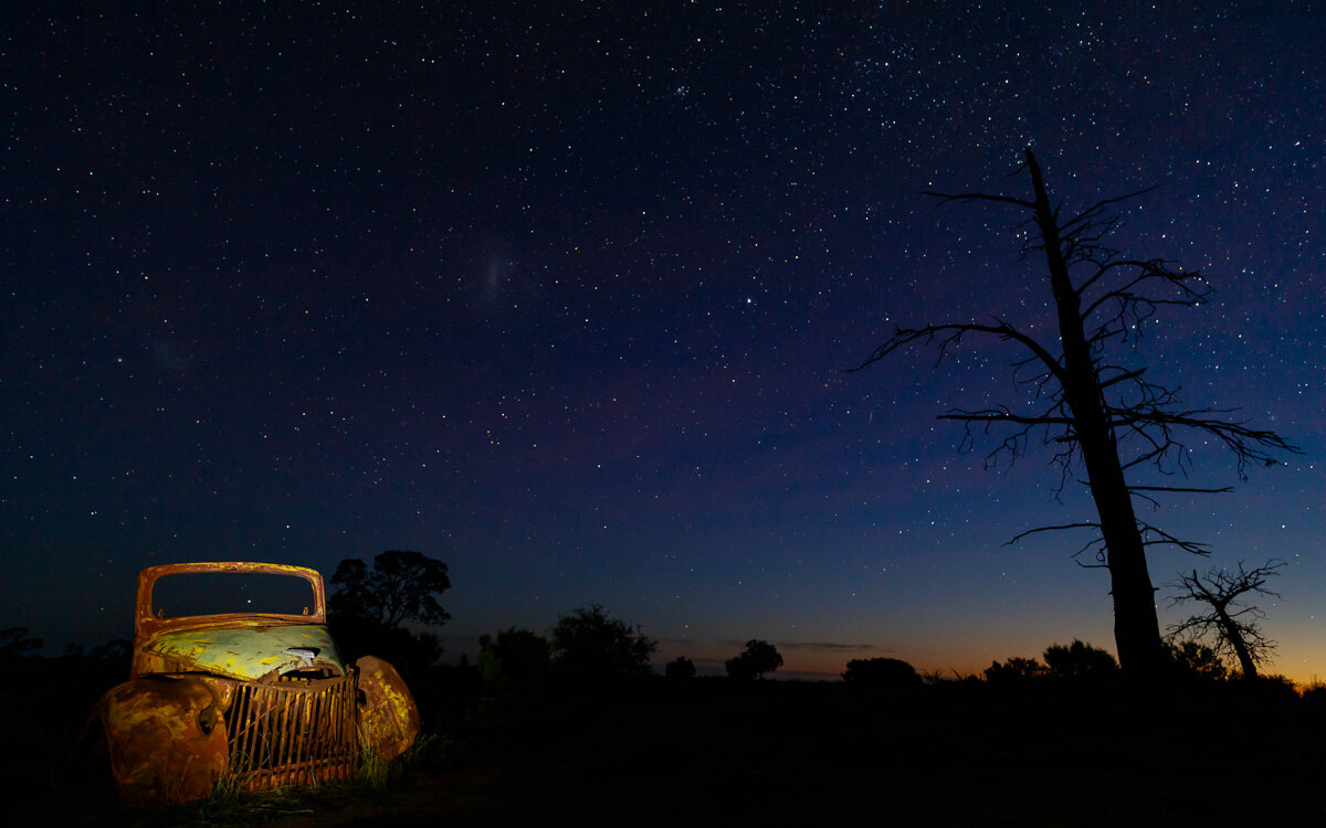 Old Truck - Pink Lakes NP, Vic