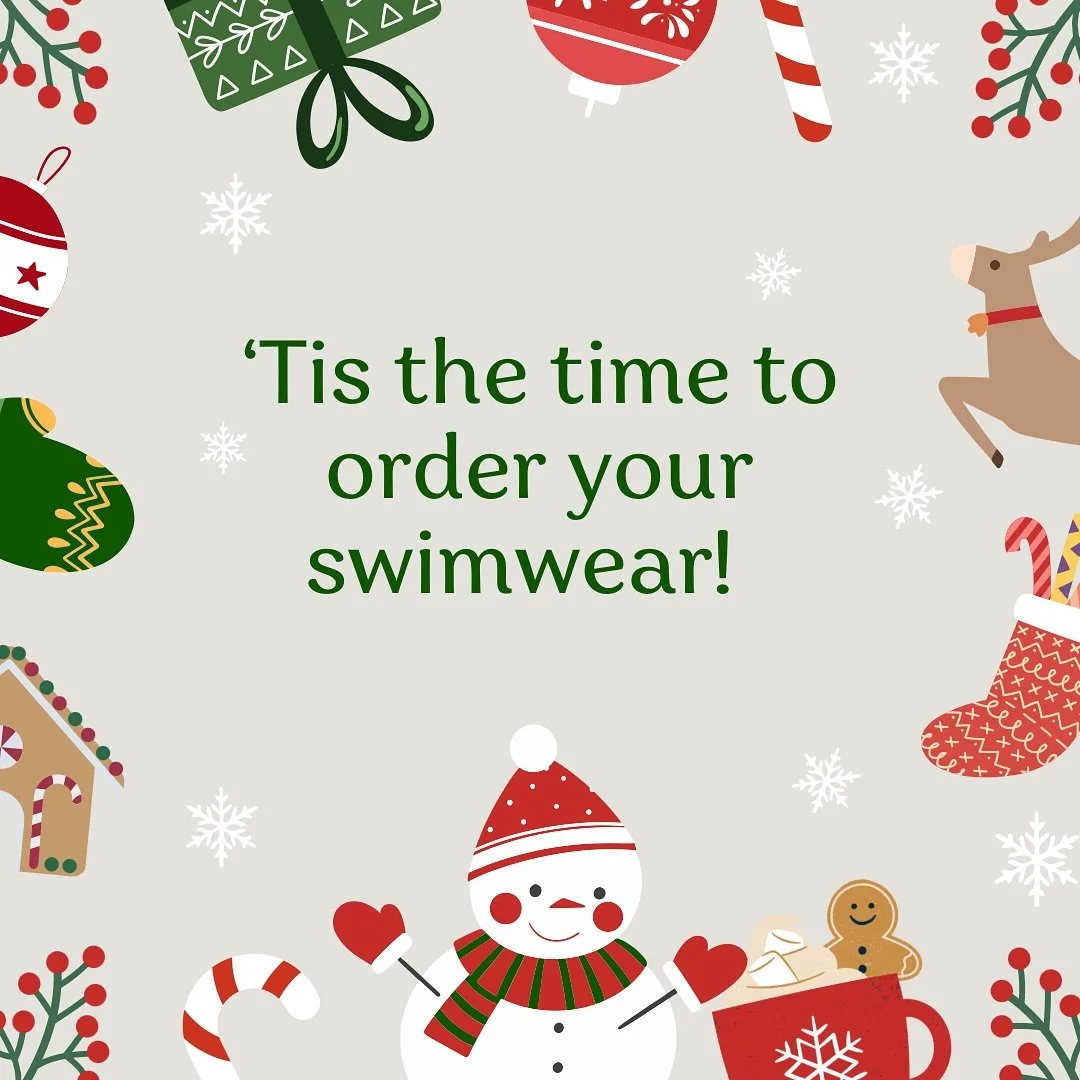 &lsquo;Tis the time to get your Christmas swimwear orders in! 

Any orders placed before 1pm AEDT this week will be posted the same day. 

Swipe across to see the Australia Post Christmas cut-offs and also don&rsquo;t forget, free shipping for orders
