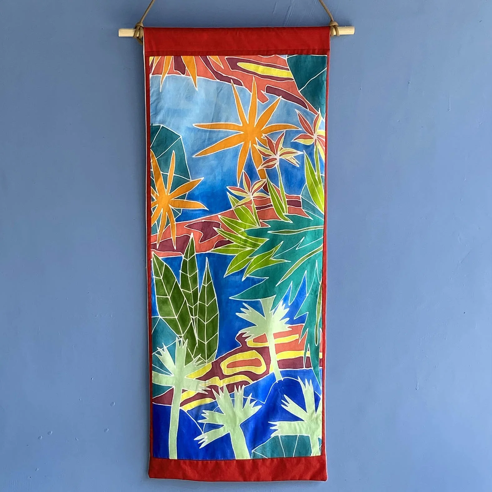 Tropical red - 90x45cm - sold