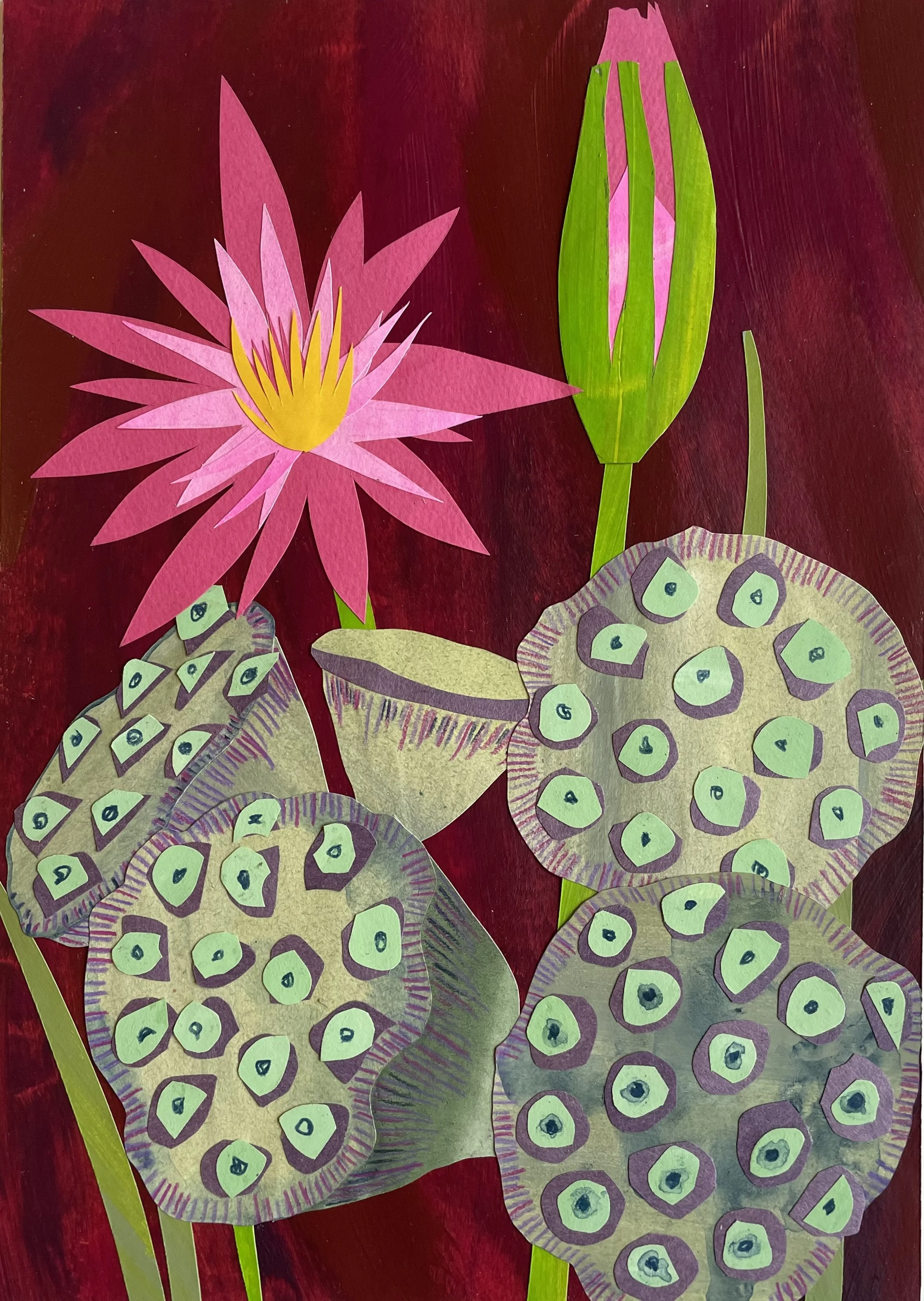 Lotus, 21x29,7cm