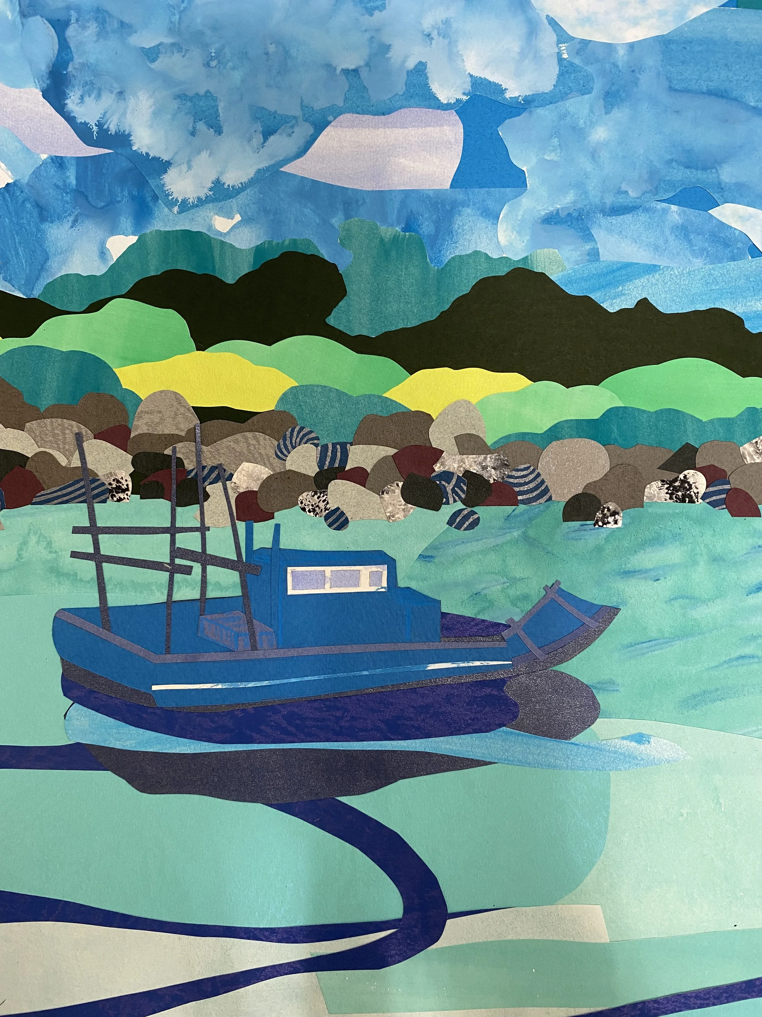 The Boat 2022 39x27cm