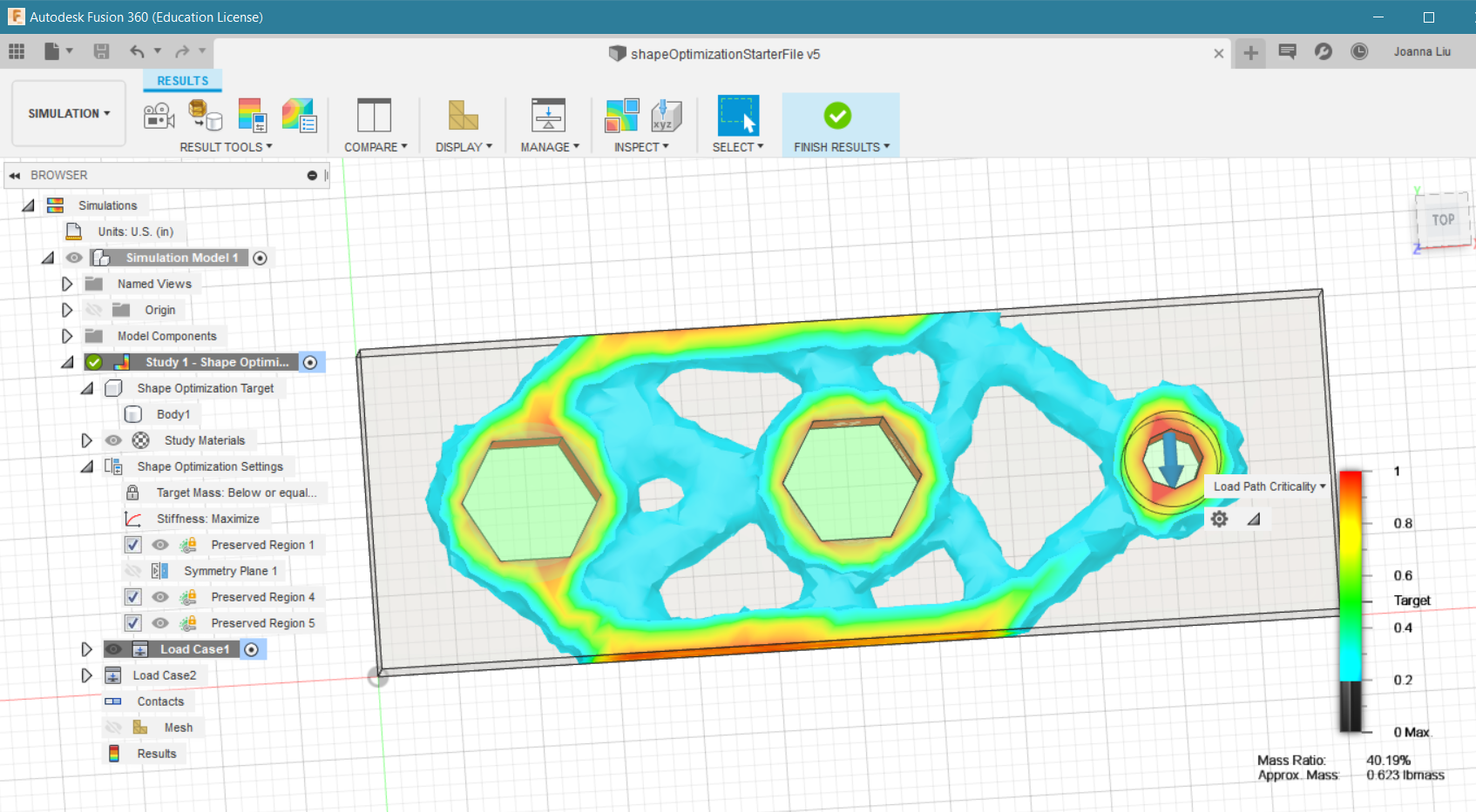 "Mill Tightening Wrench" - Practice with shape optimization, generative design, and material selection