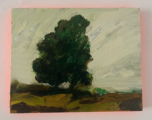 Green Trees, Overcast Skies
25.5 x 20 cm, oil on panel, 380.00