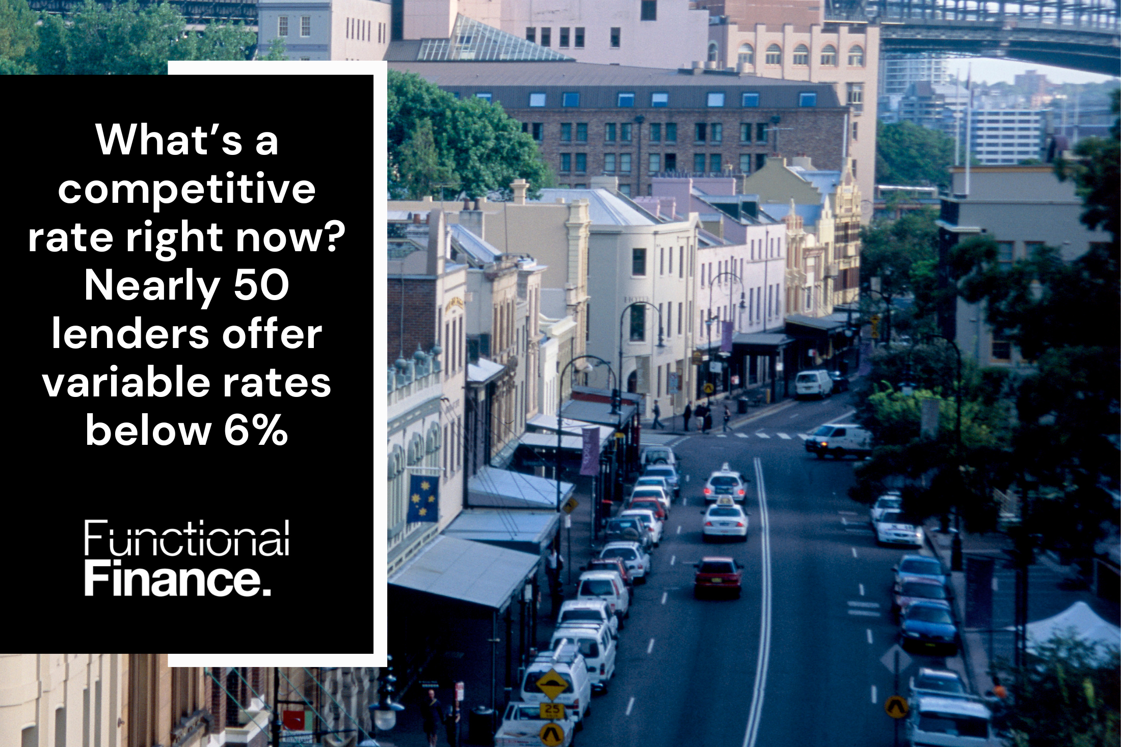 What’s a competitive rate right now? Nearly 50 lenders offer variable rates below 6%